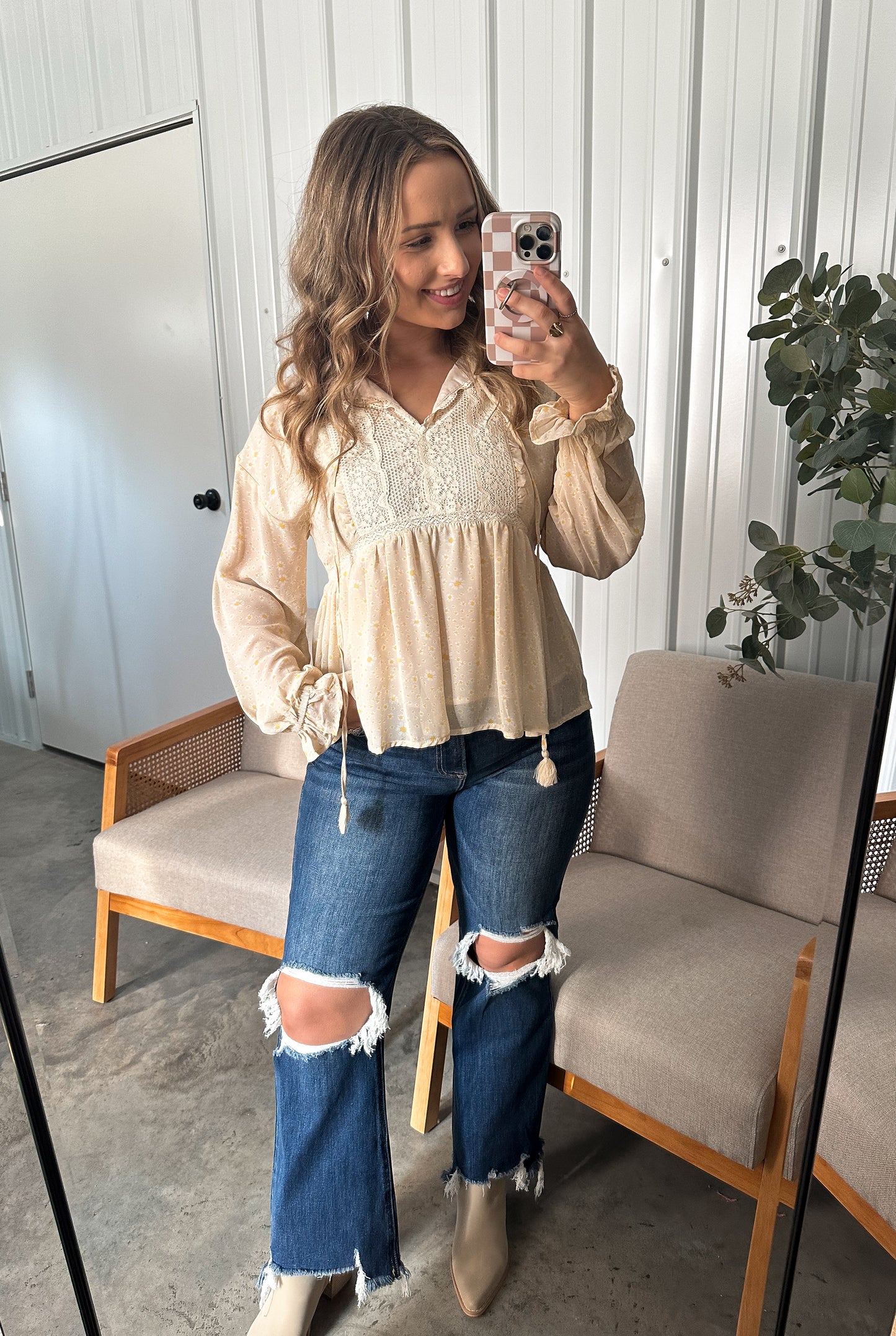 Harvest Blouse ** LIGHTLY LOVED**