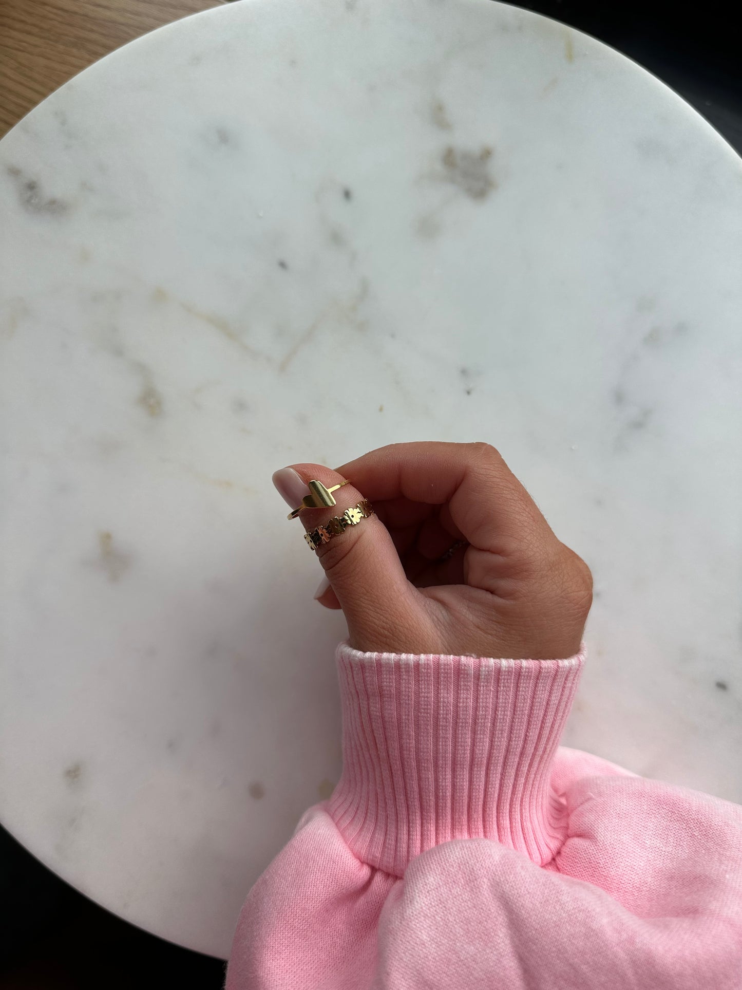 Heart Stack Ring - Waterproof