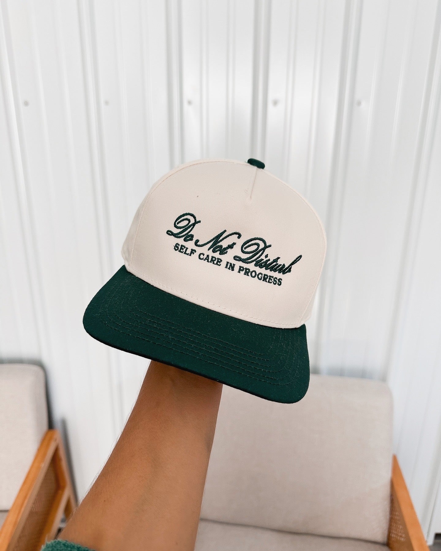 Do Not Disturb Embroidered Snapback