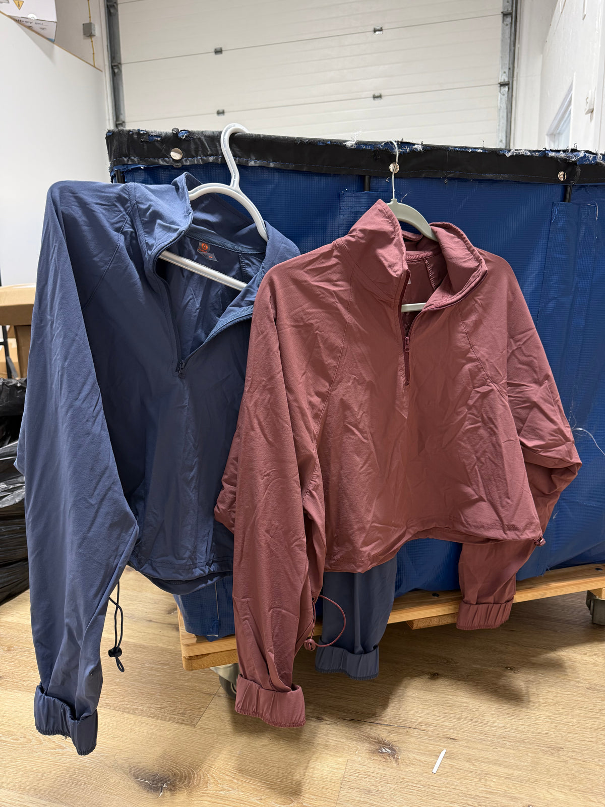DUO DEAL - rosewood and ocean serena pullover size smalls