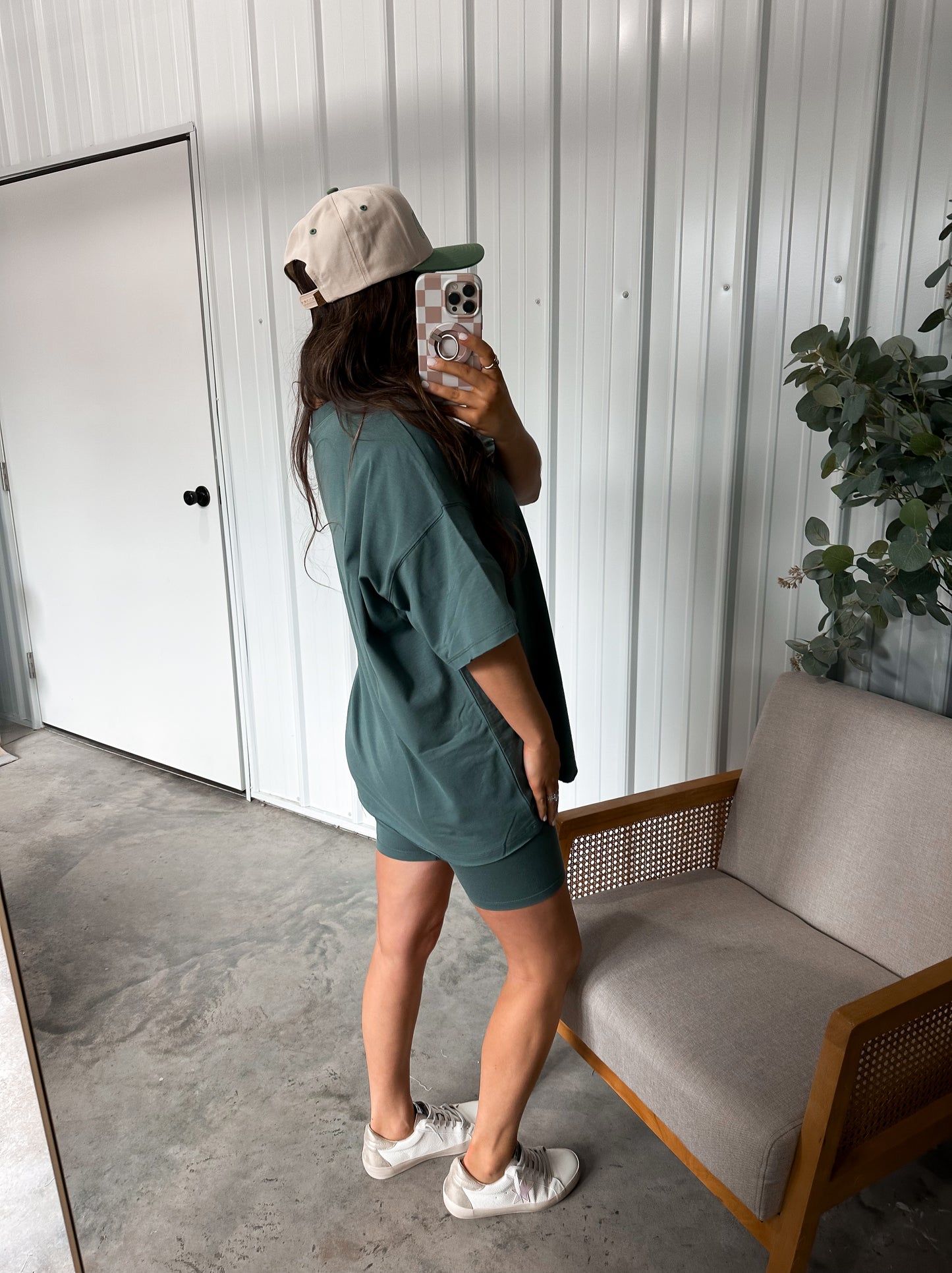 The Go To Biker Short Set - Ash Jade restock!