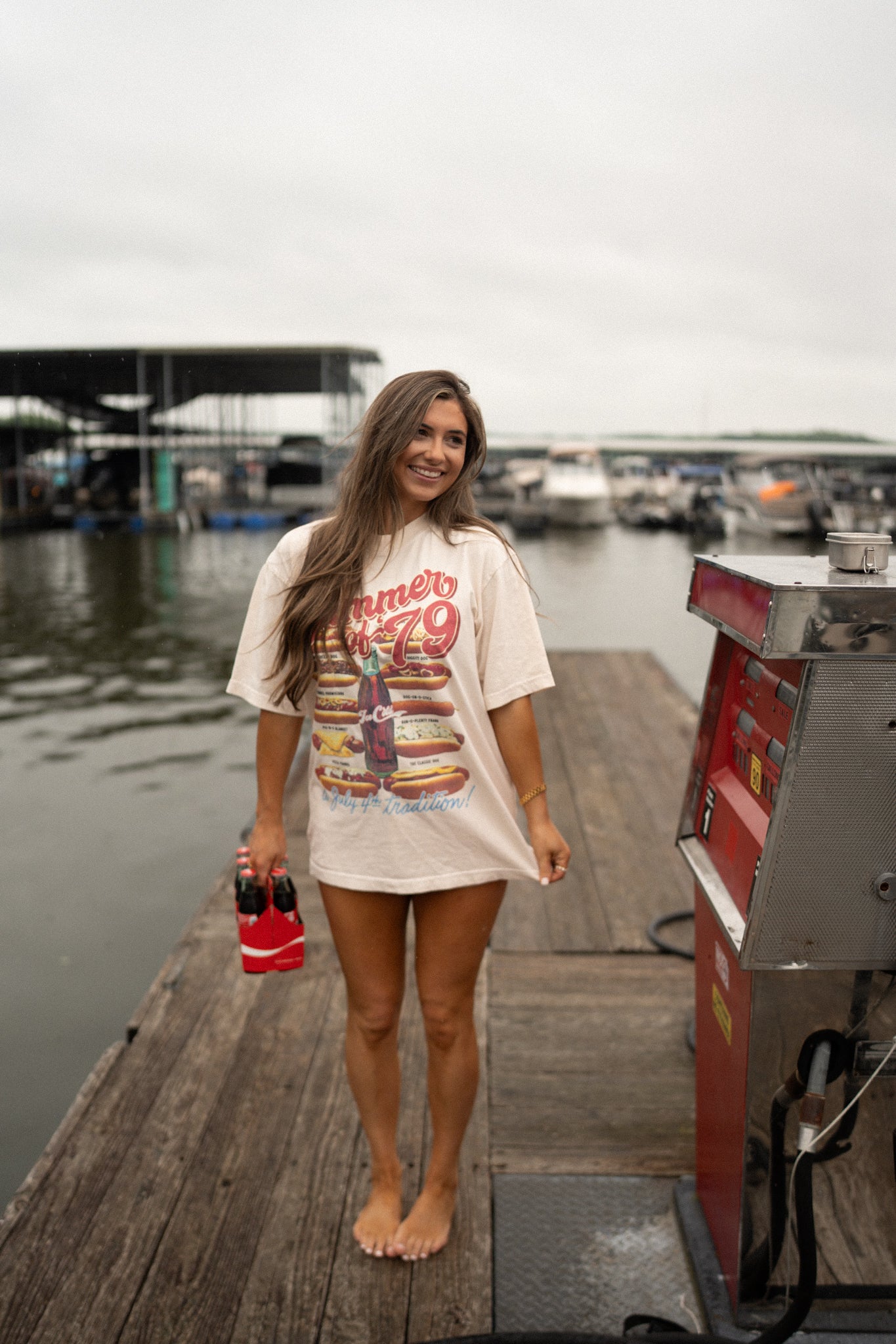 Summer of '79 Hotdogs Tee - ivory