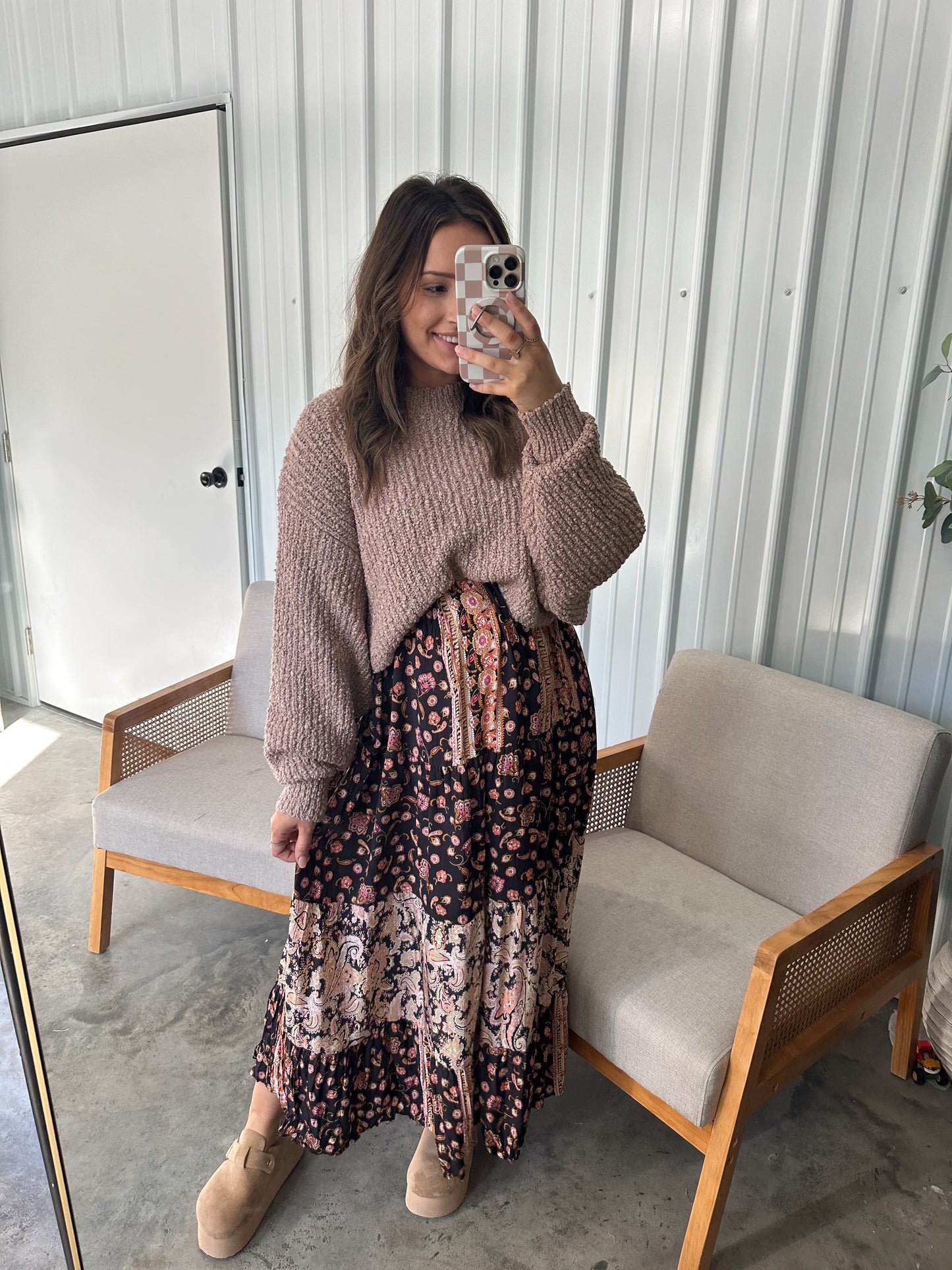 Blaire Boho Maxi Skirt