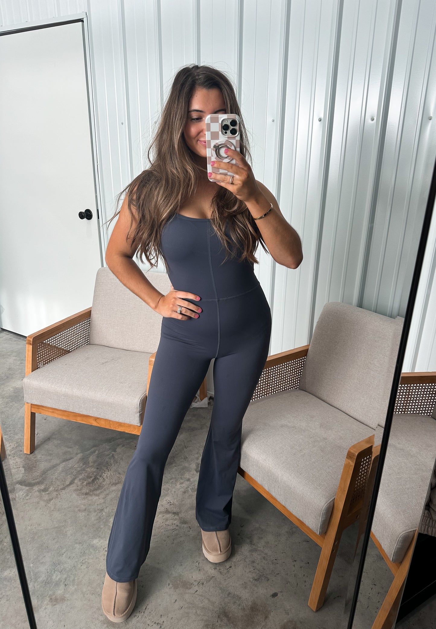 Day in the Life Jumpsuit - Ash Blue