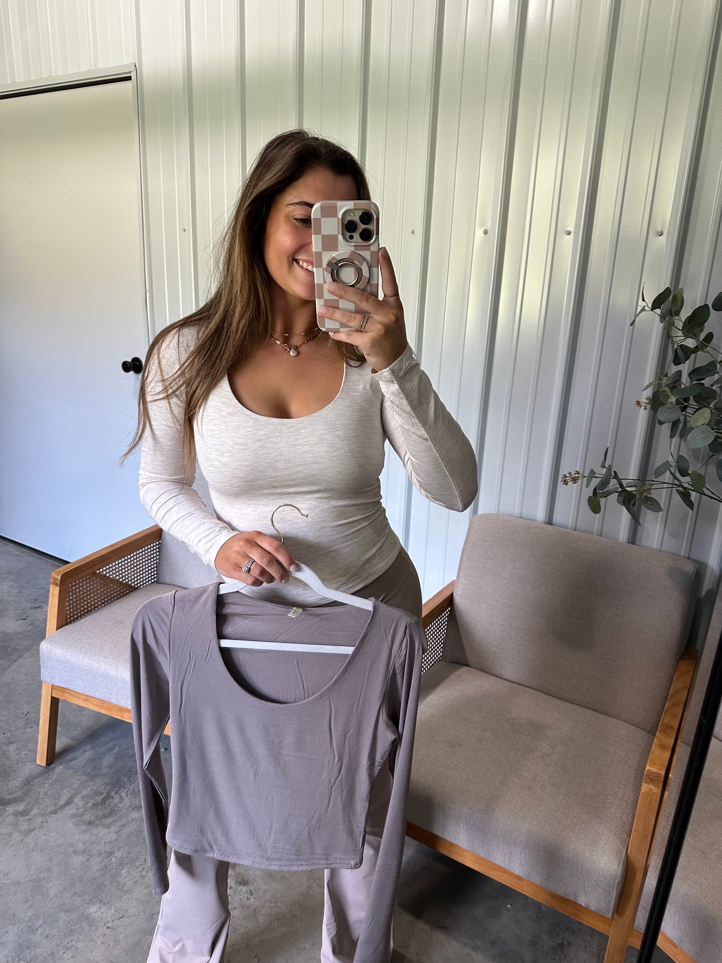 Staple Double Layered Rayon Long Sleeve RESTOCK!