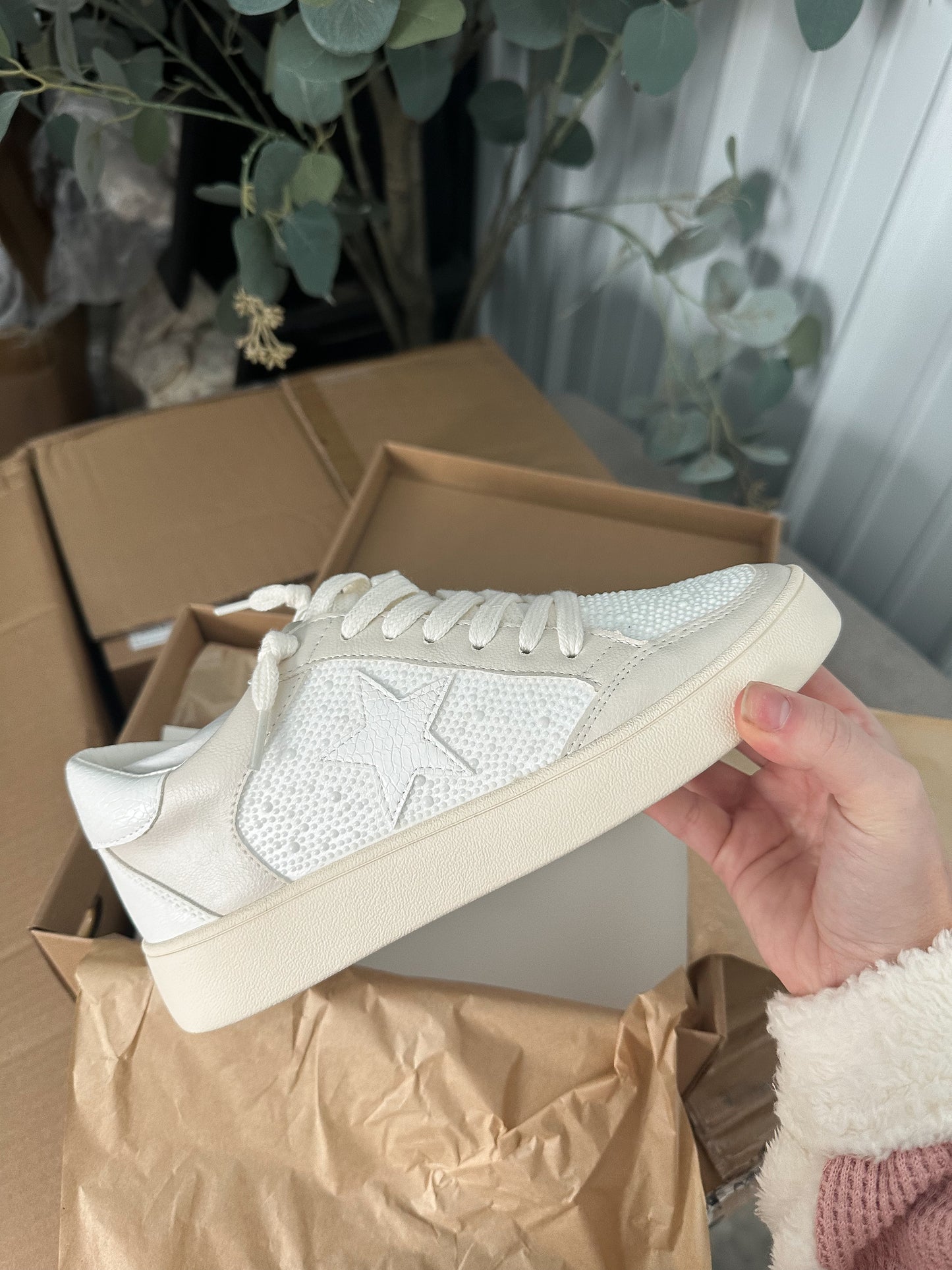 Micah Pearl Sneakers RESTOCK!