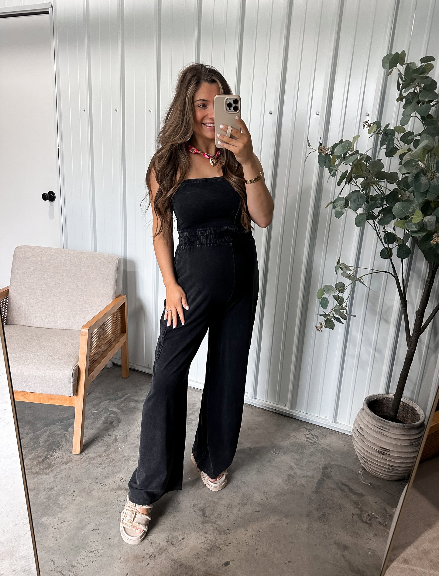 Tia Tube Top Jumpsuit- 2 Colors