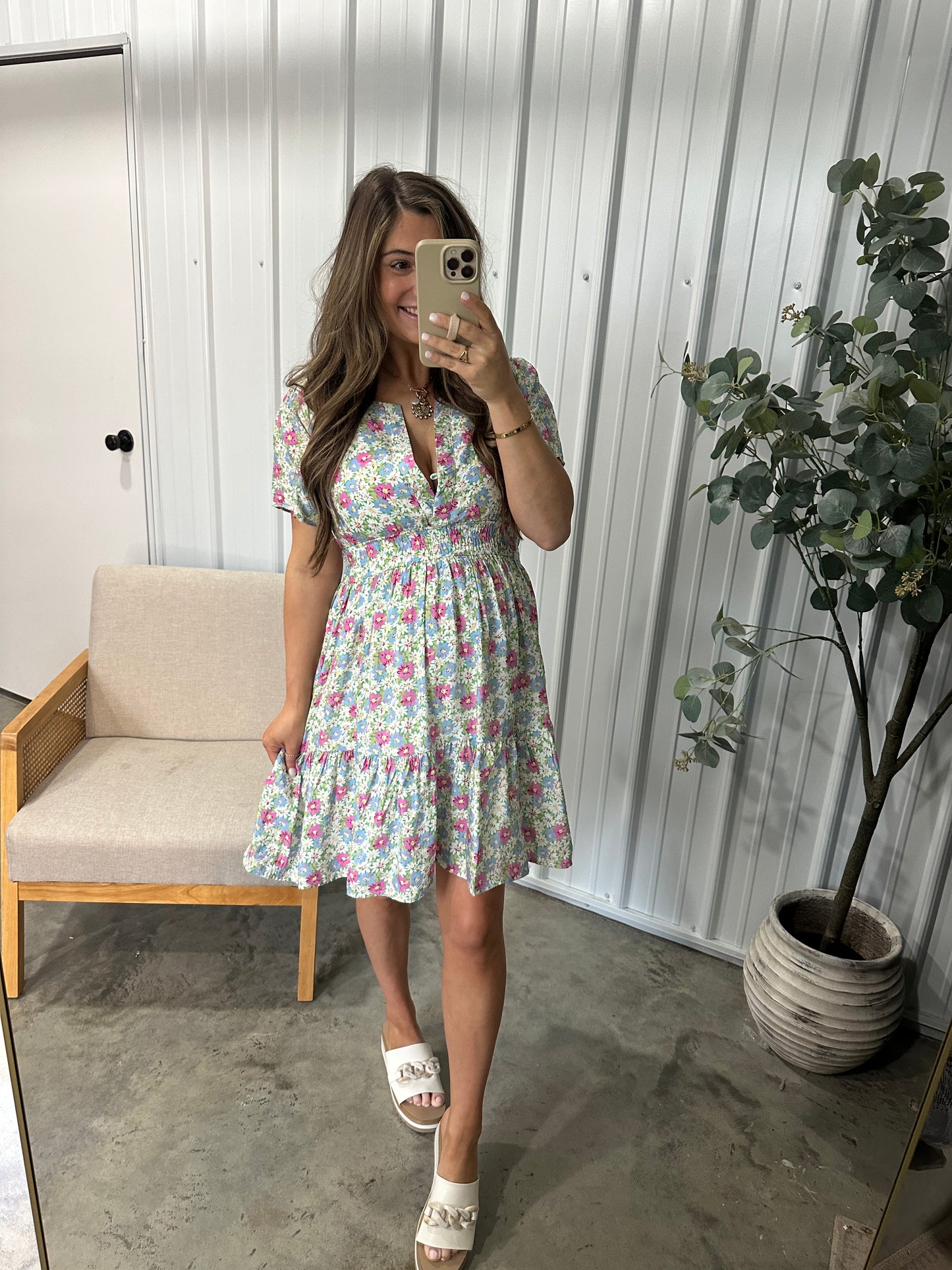 Bouquet of Flowers Dress
