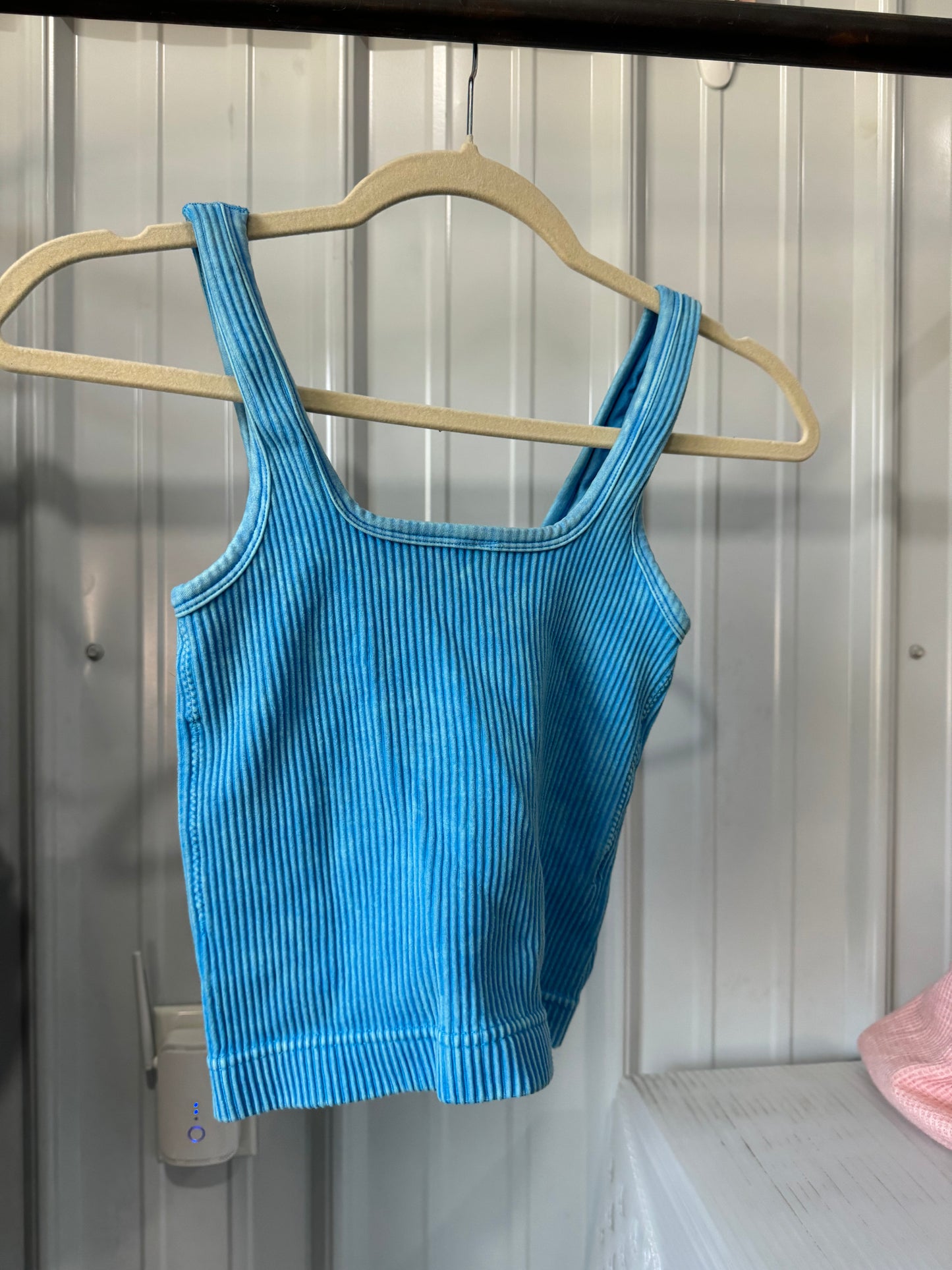 Deedra Tank- Blue **LIGHTLY LOVED**