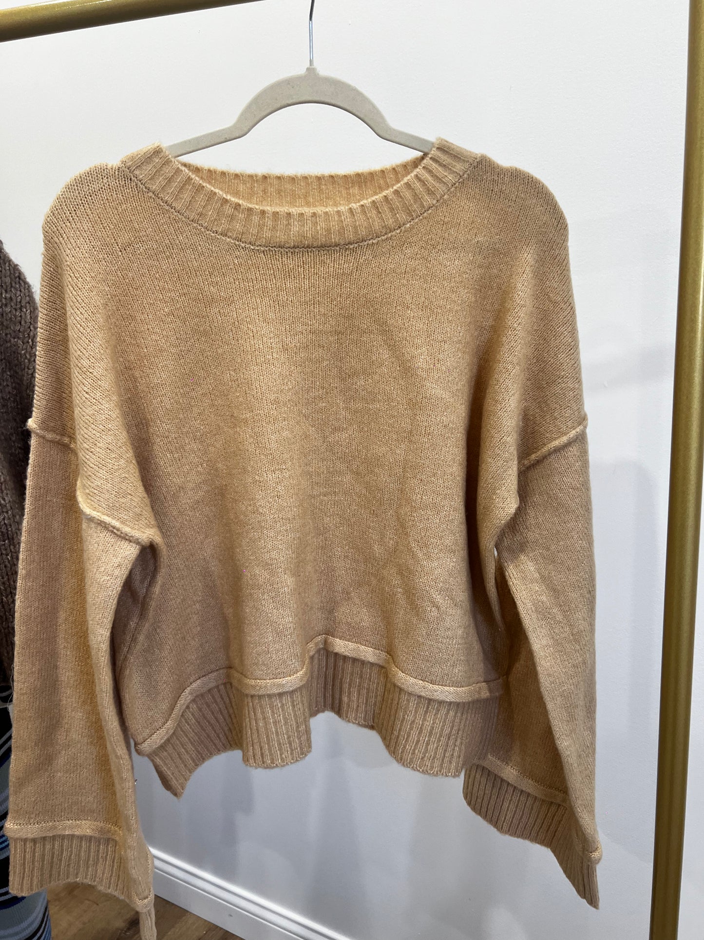 Camel Sweater
