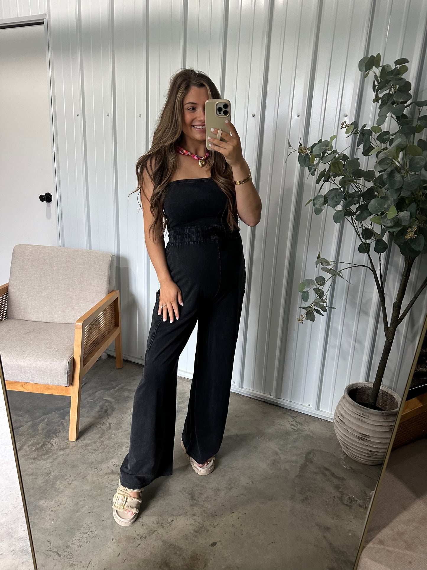 Tia Tube Top Jumpsuit- 2 Colors
