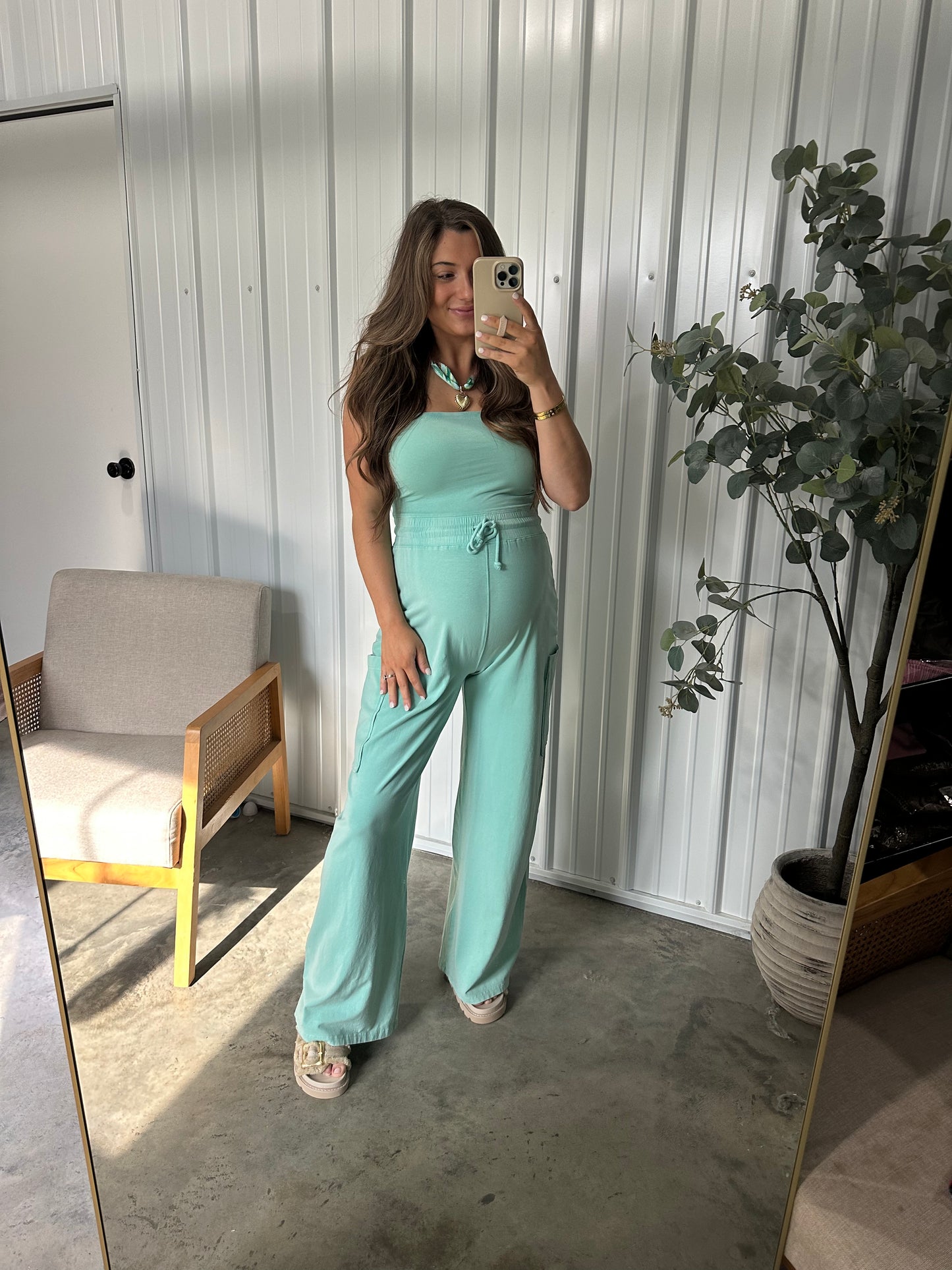 Tia Tube Top Jumpsuit- 2 Colors