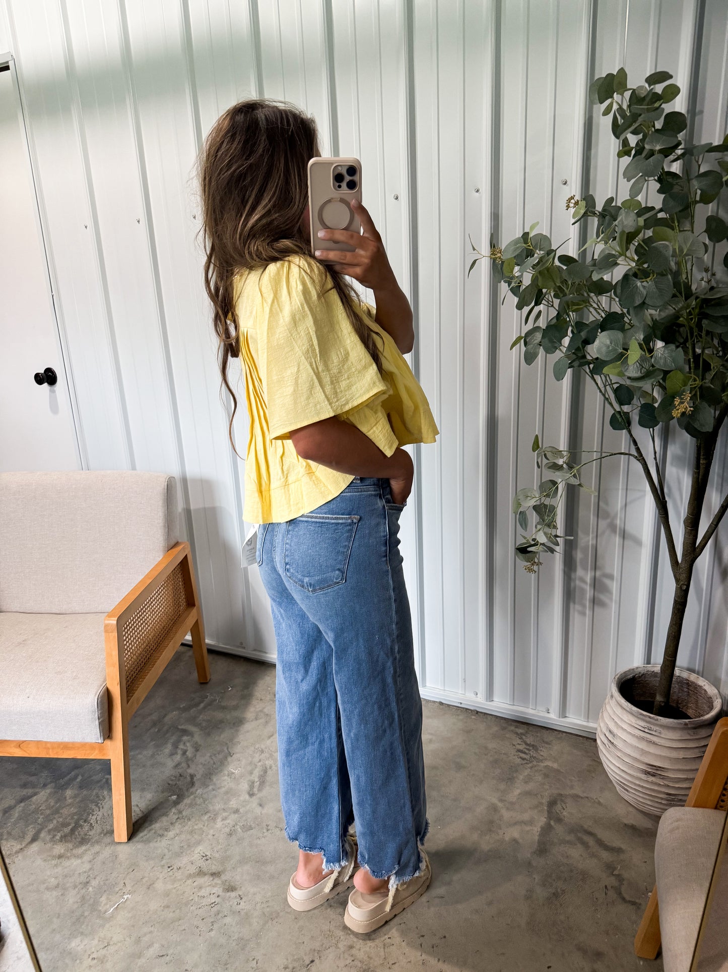 Alani stretch High Rise Jeans - medium wash