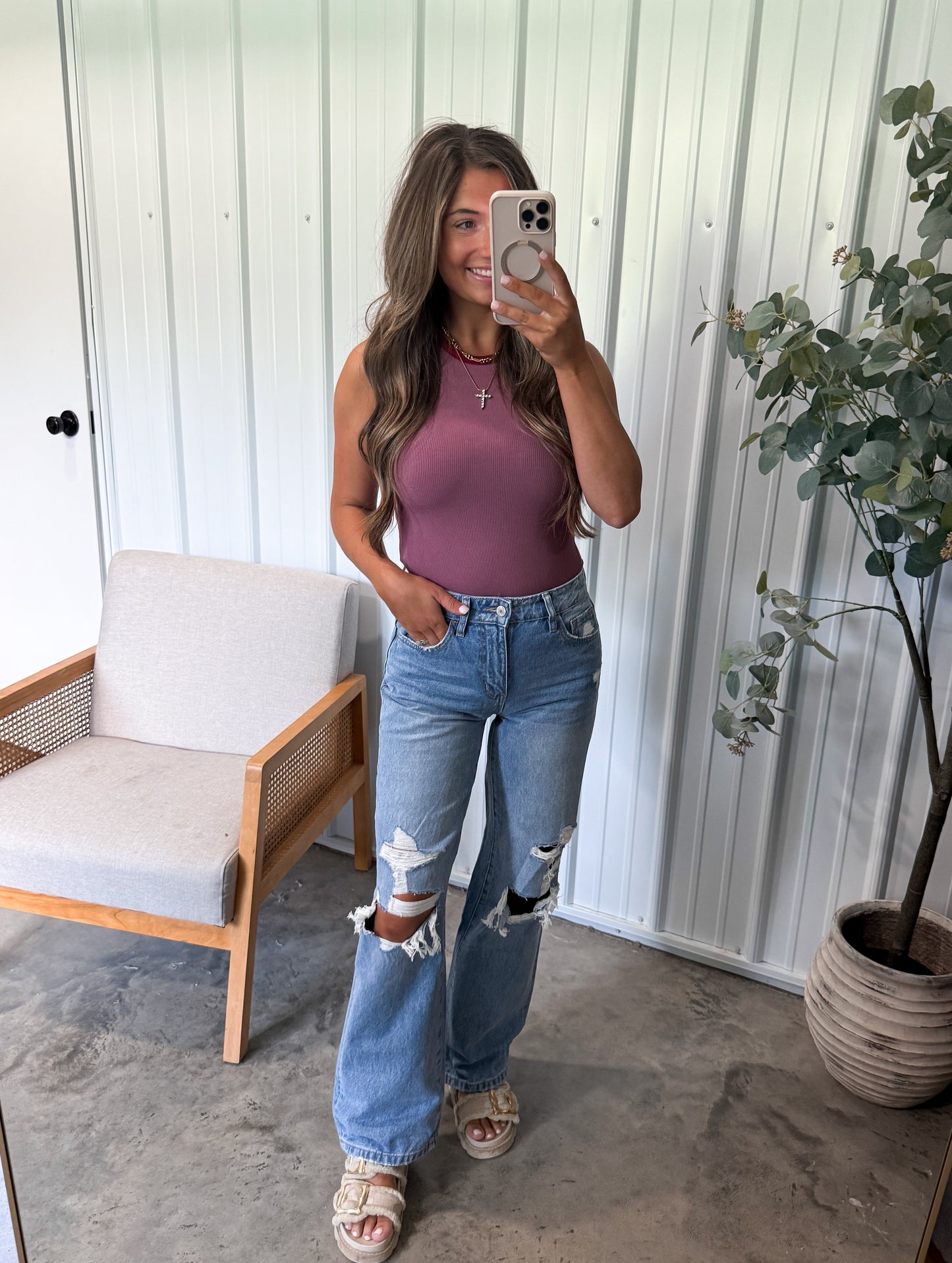 Essential Ribbed Bodysuit- 2 colors