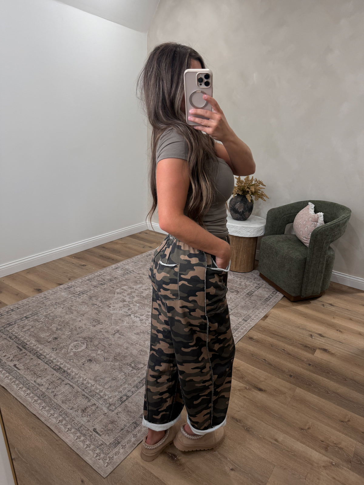 Open Range Camo Barrel Pants