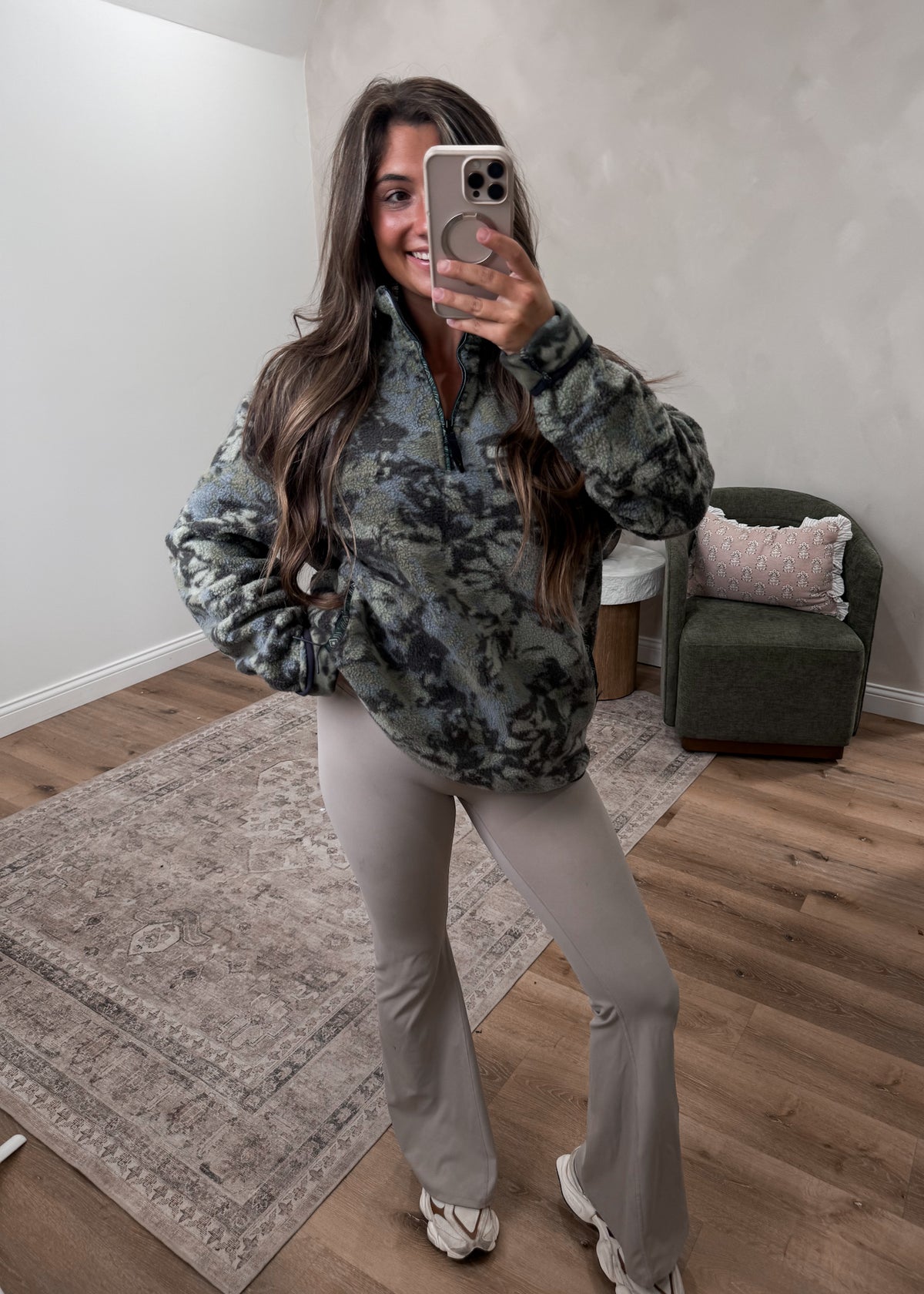 Alpine Trails Camo Sherpa - burnt olive