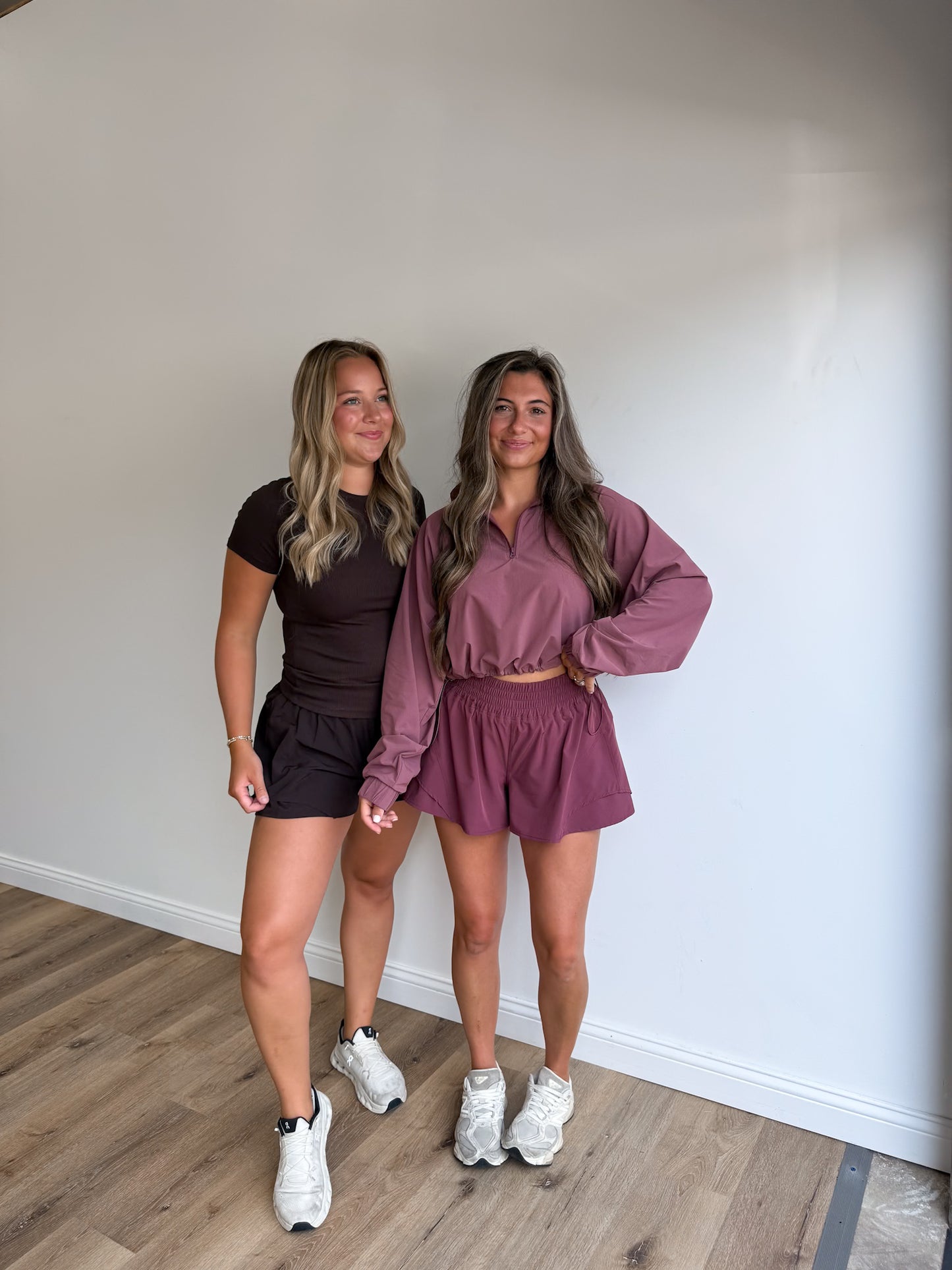 *PREORDER* Hazel Hustle Flutter Shorts - rosewood *PREORDER FOR 8/10 OR BEFORE ORDER INDIVIDUALLY*