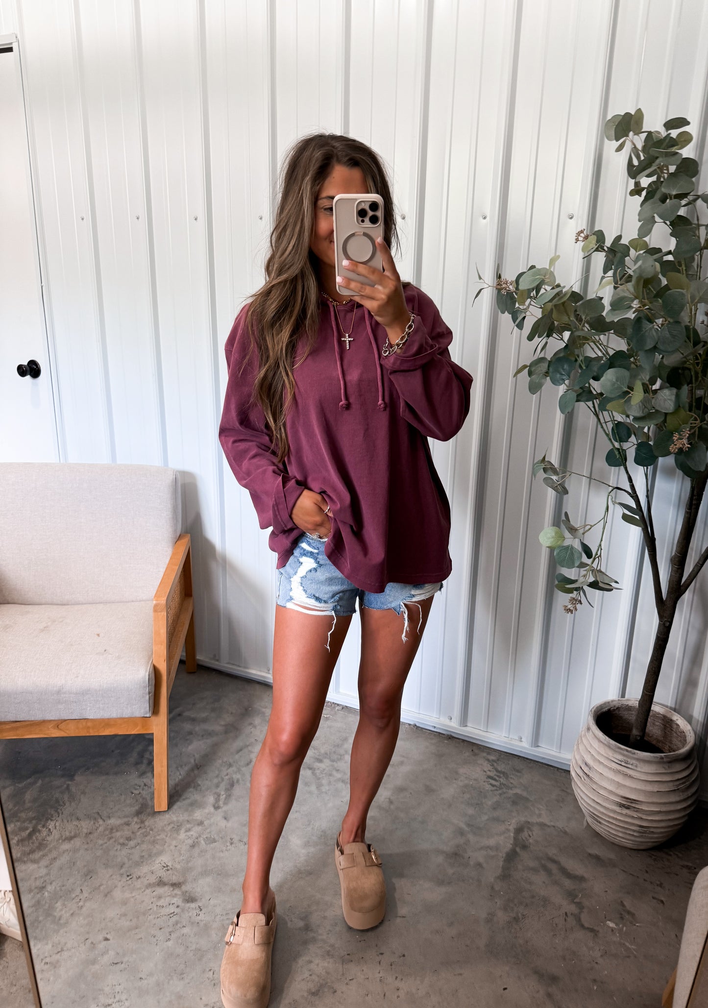 Hadley vintage Hoodie- 2 colors