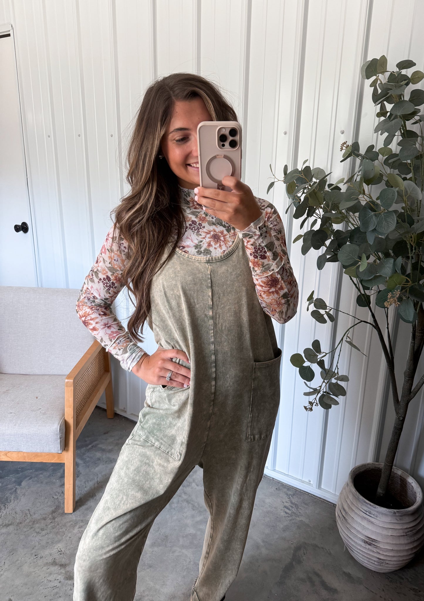 Tiffany Floral Mesh Top - Cream