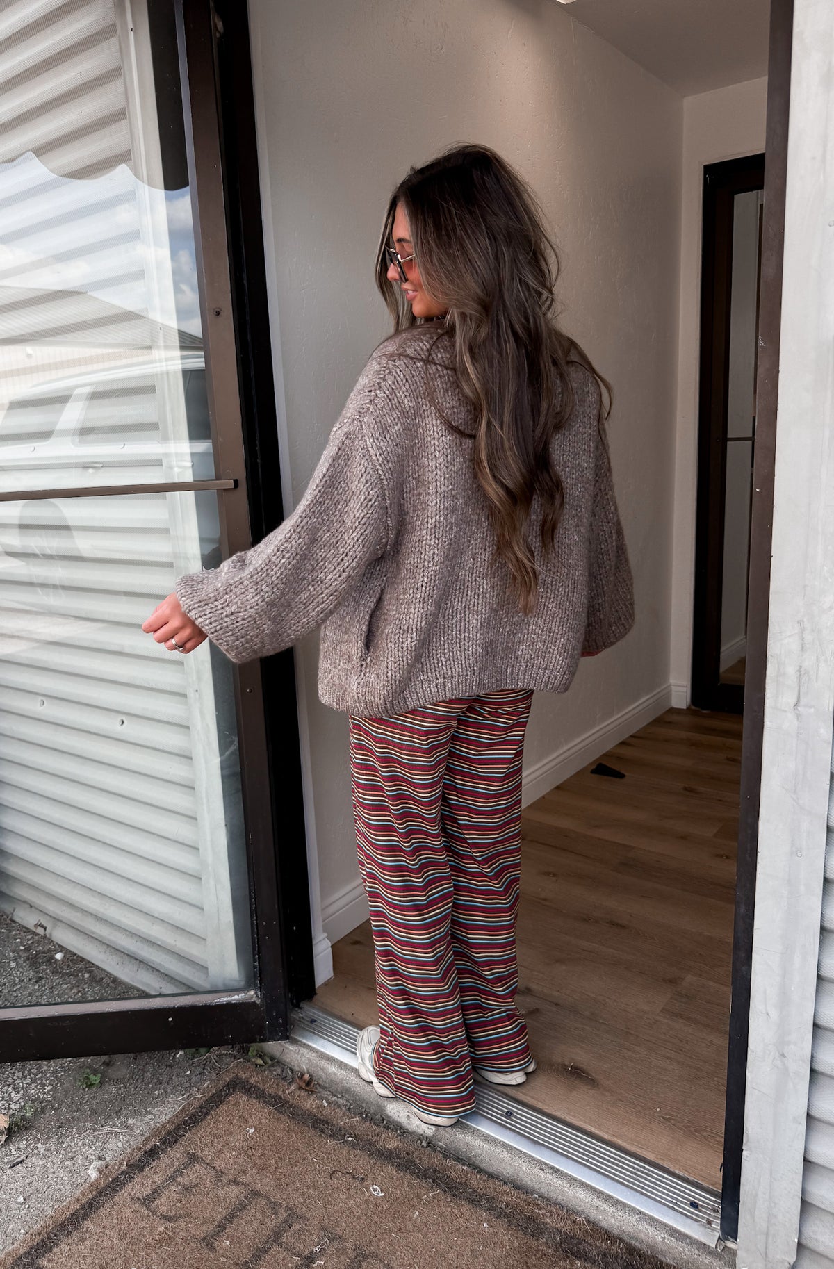 Comfort Club Chunky Knit Cardigan - mocha
