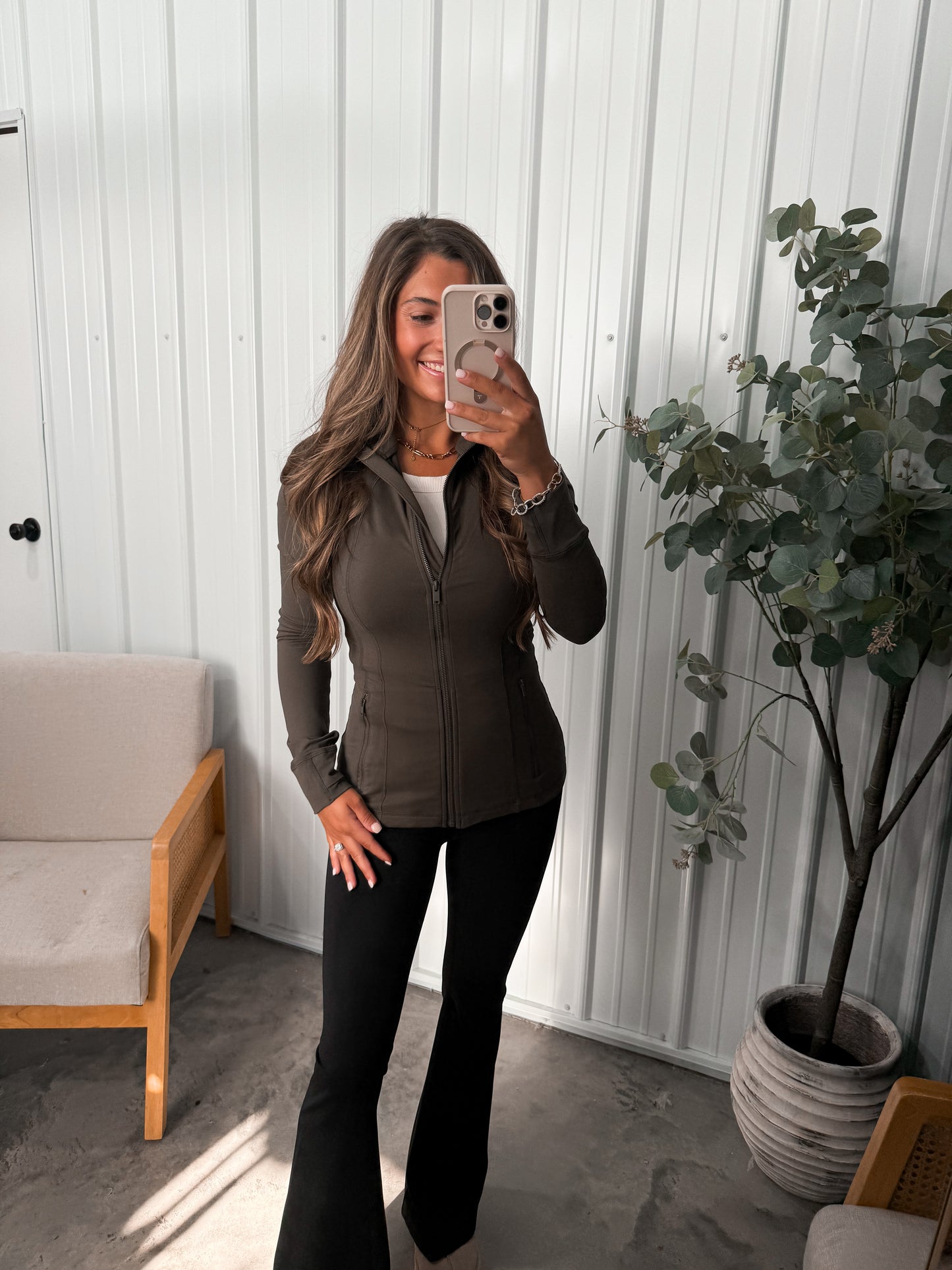 Defined Butter Soft Jacket- Olive