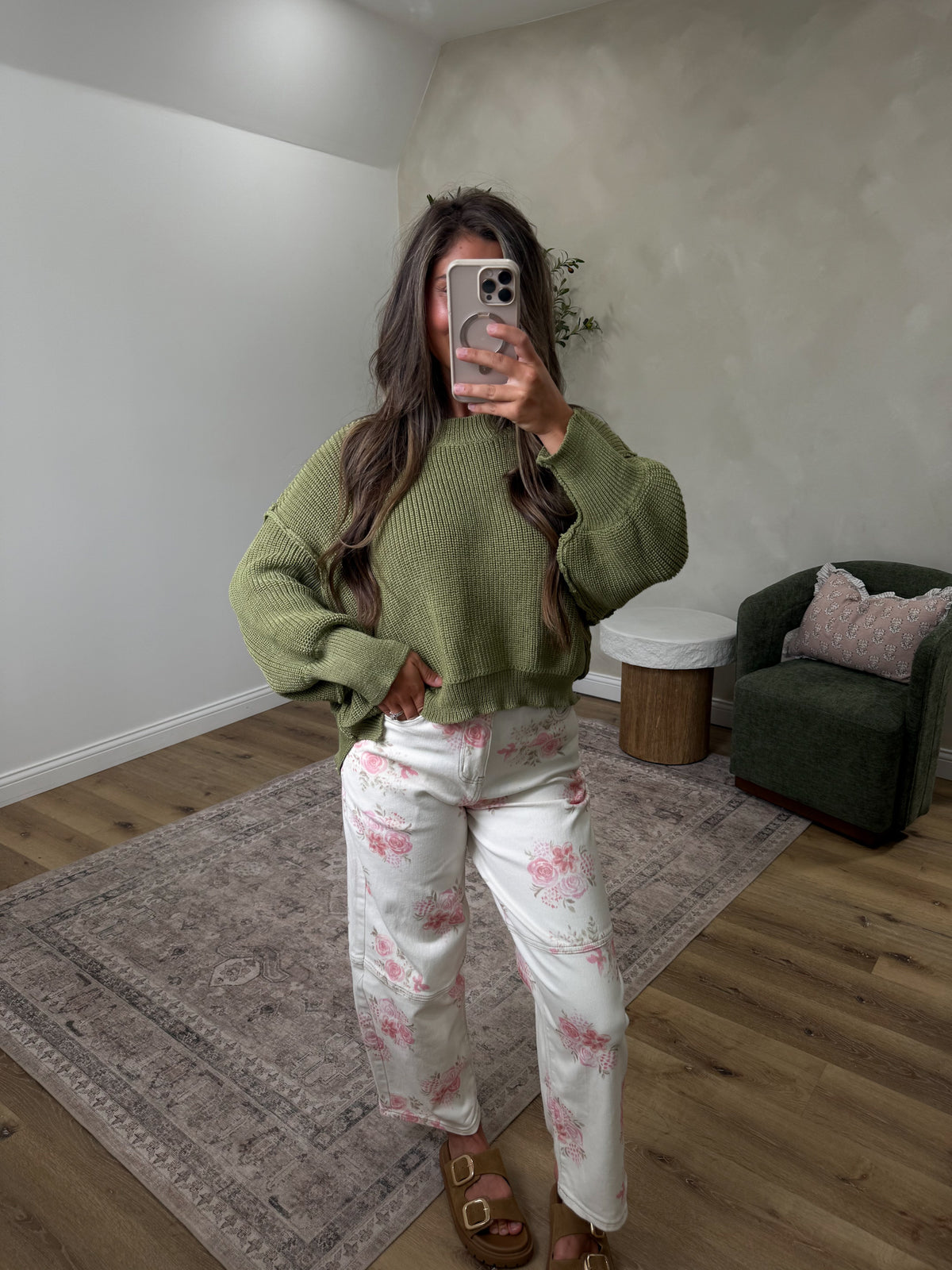 Mallory Pullover - olive