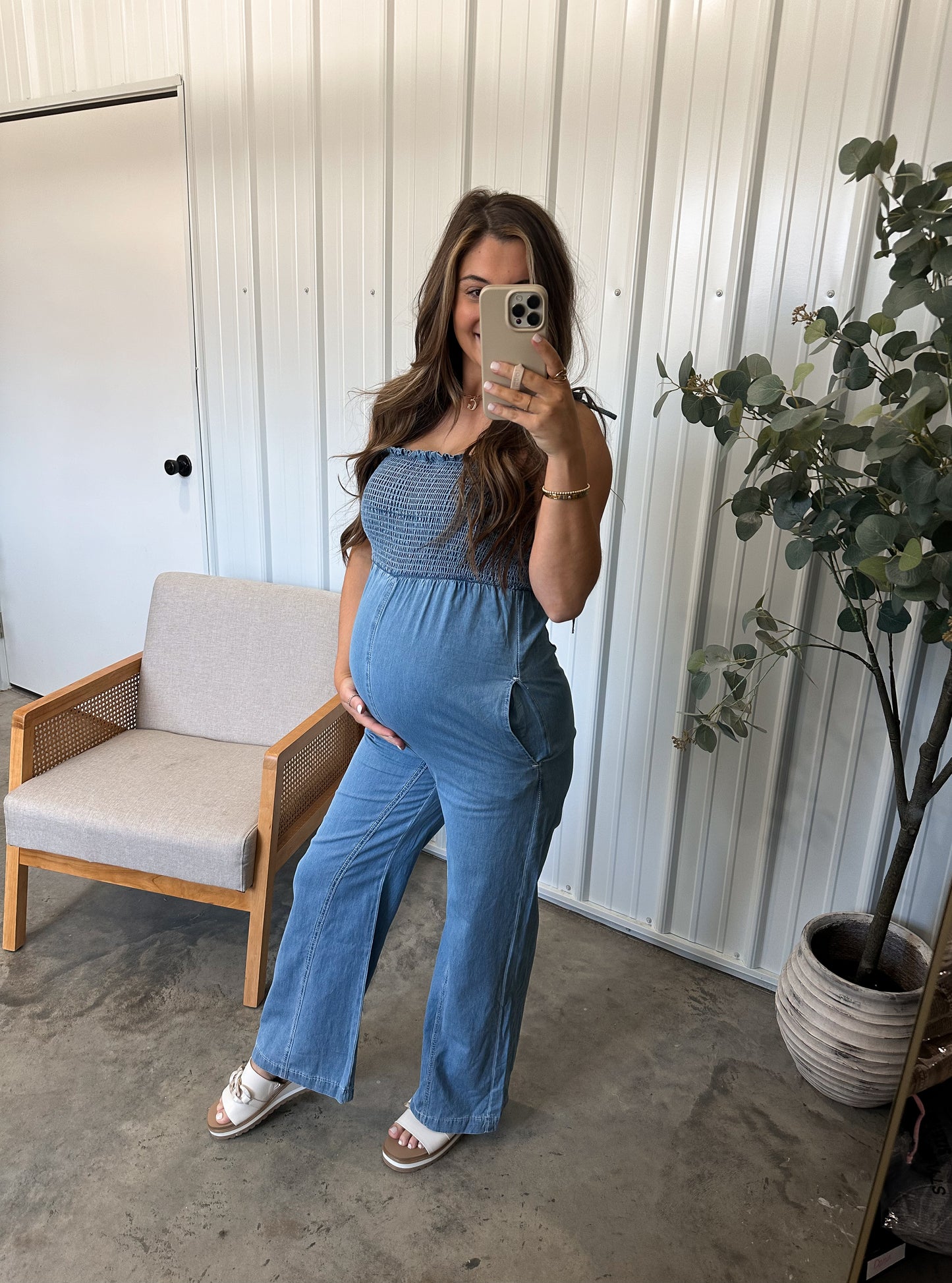 Daffodil Denim Jumpsuit