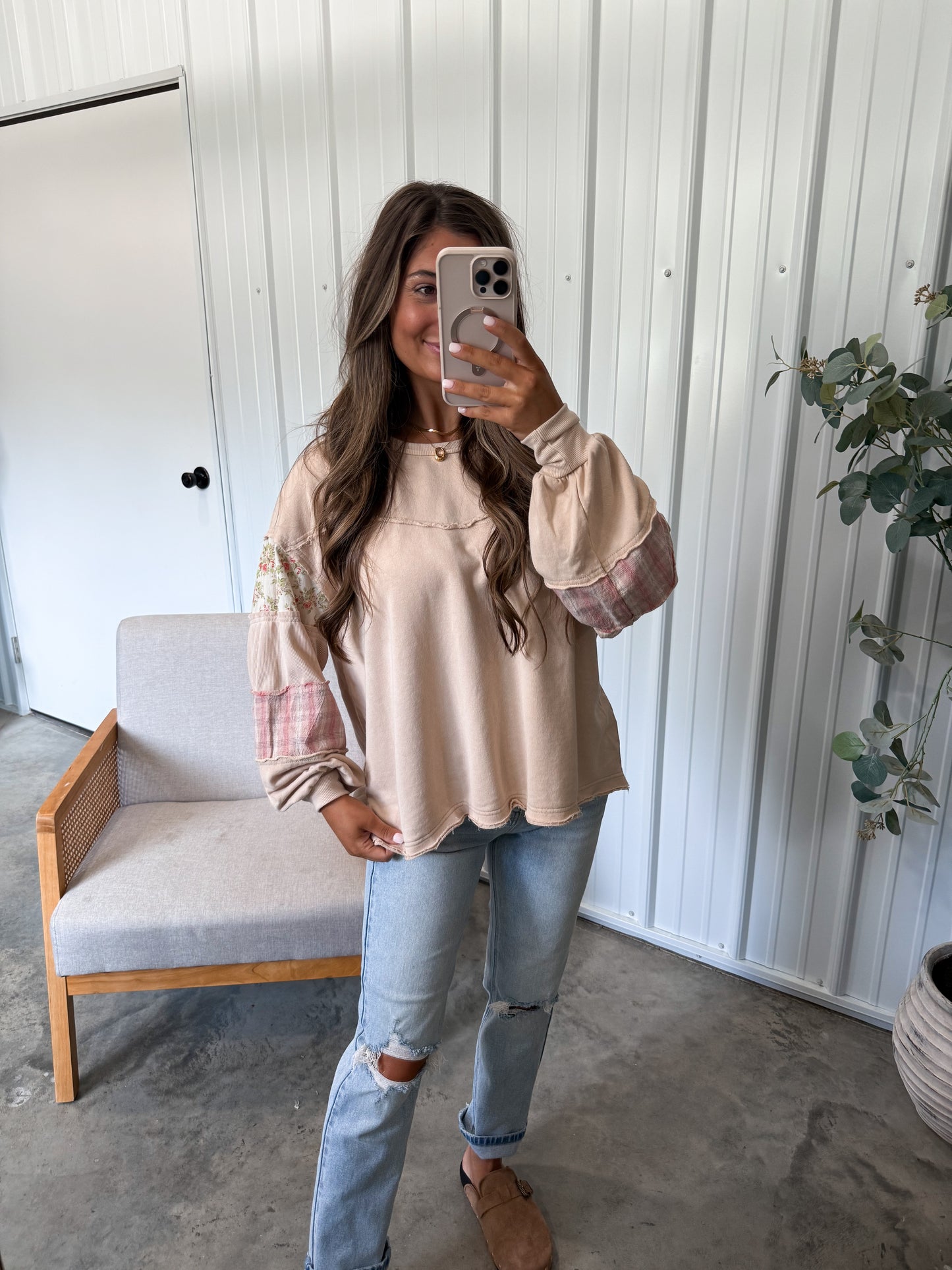 Oats French Terry Pullover