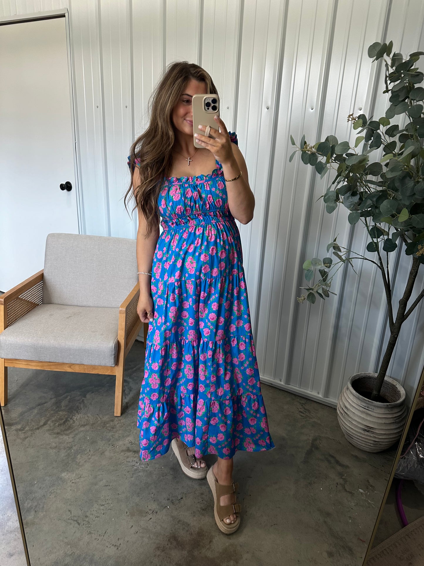 Nova Floral Maxi Dress