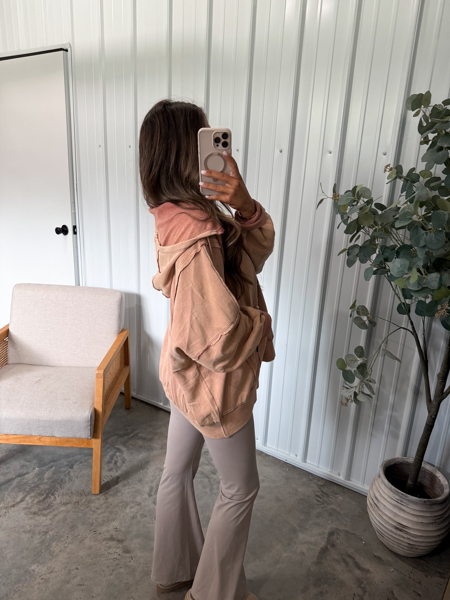 Olivia Oversized Full Zip Hoodie