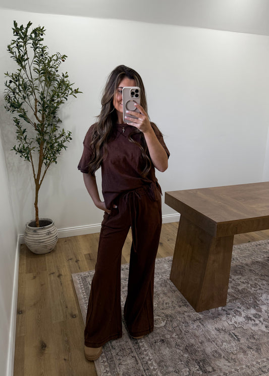 Staying Cozy set - Brown