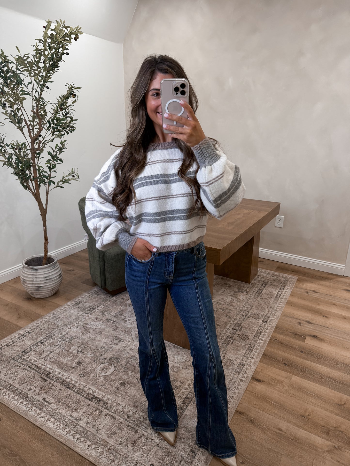 Maria Striped Sweater