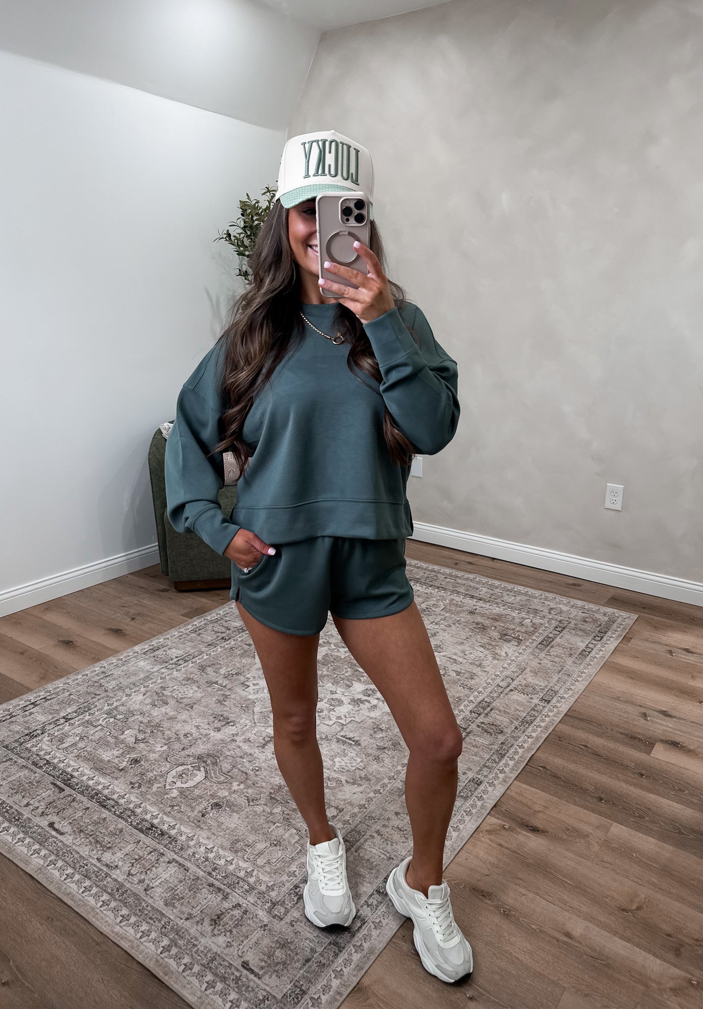 The Sophia Scuba Set - dark forest