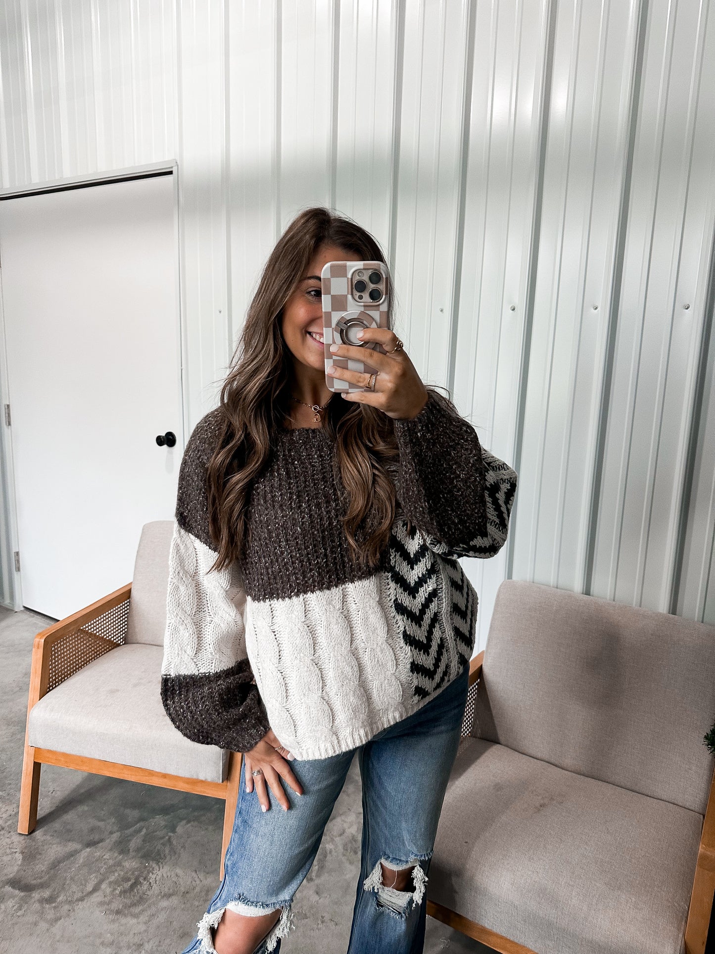 Kensley Colorblock Sweater