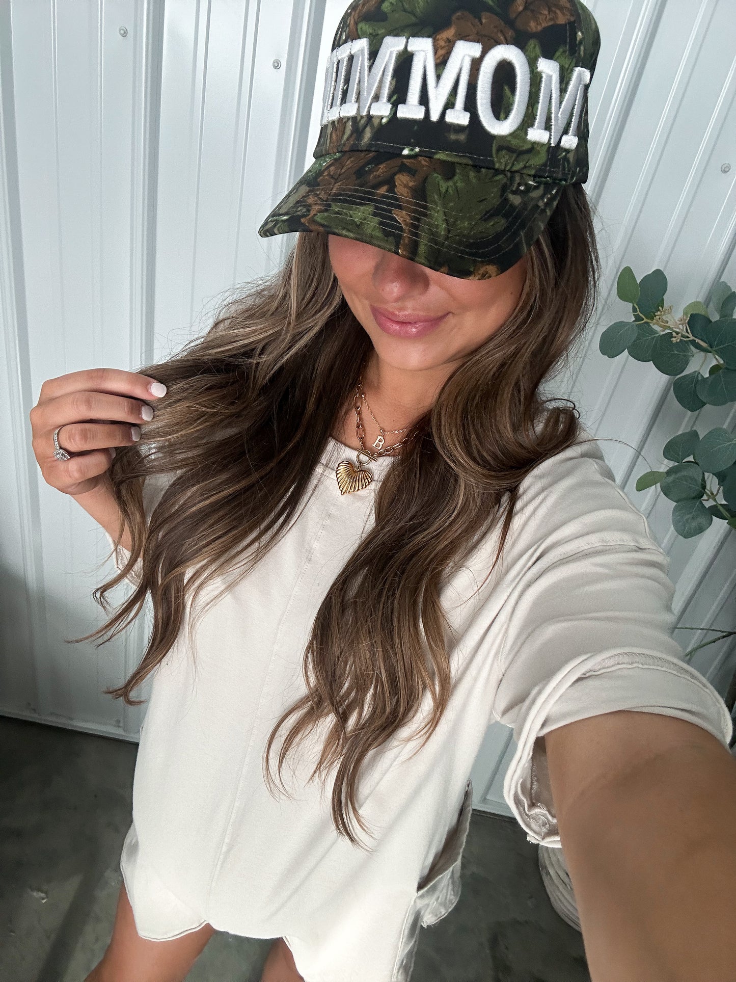True Camo "MOMMIN" Trucker Hat