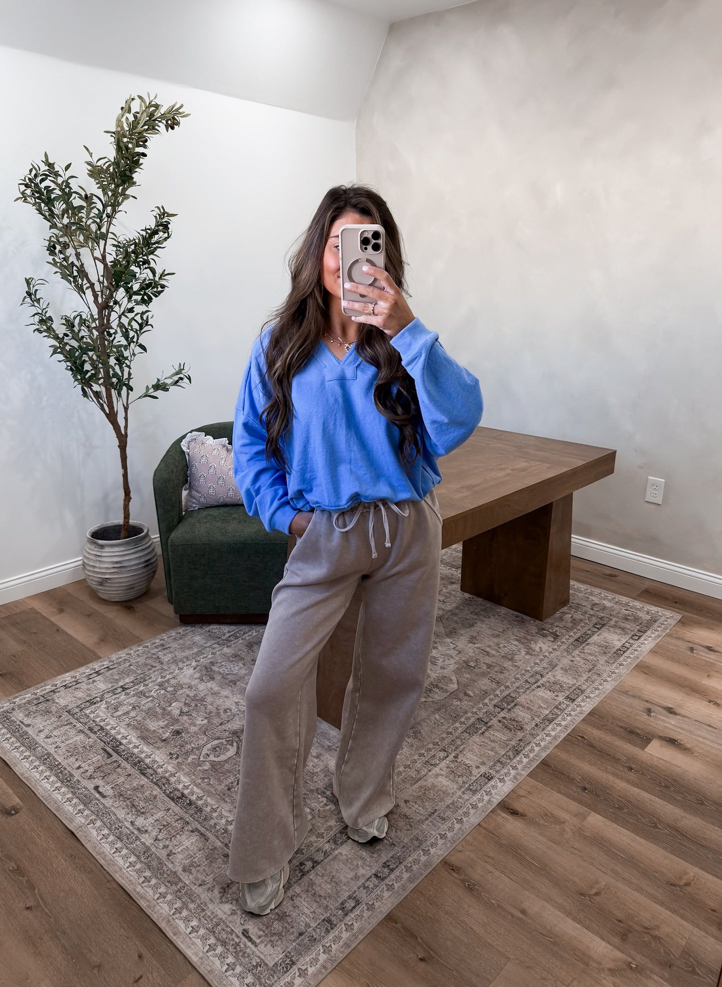Elsa Lounge Pants - Ash Mocha
