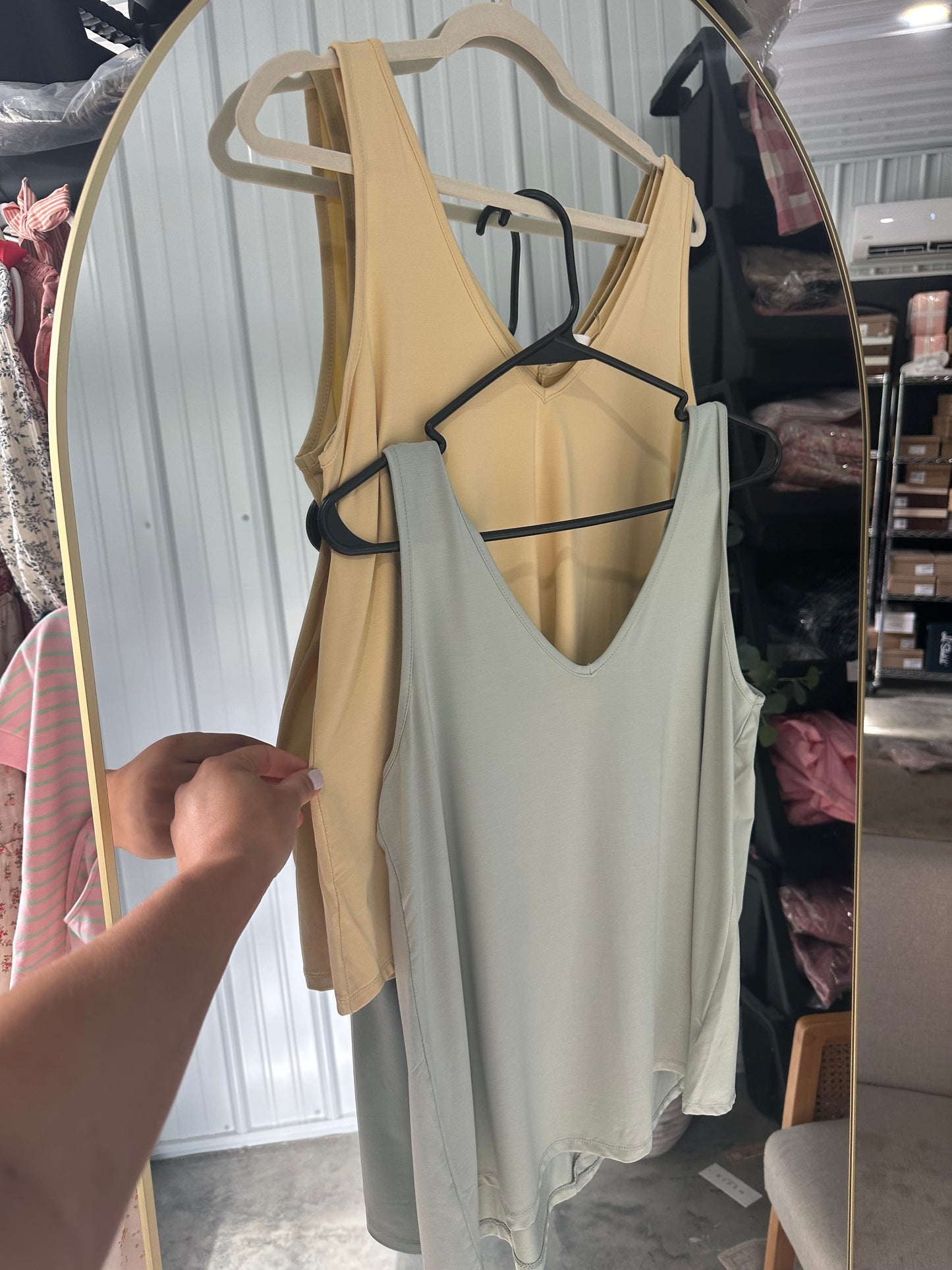 Bamboo Basic Tank- 2 colors