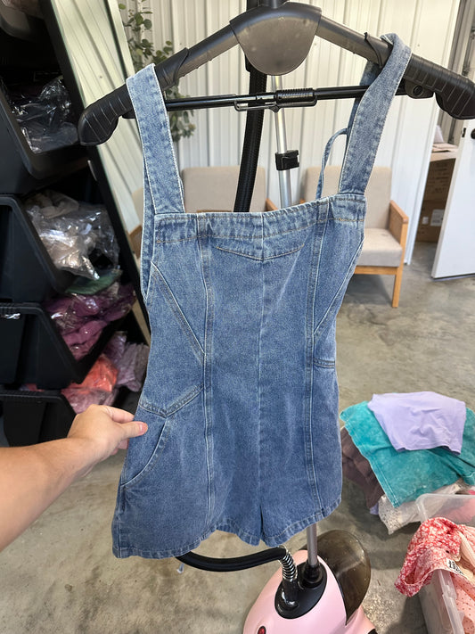 Ramsey Denim Romper *LIGHTLY LOVED*