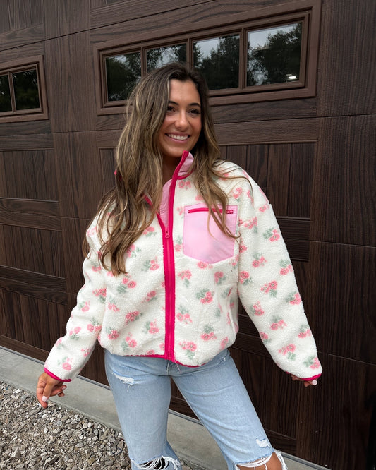 Garden Dreams Sherpa Jacket