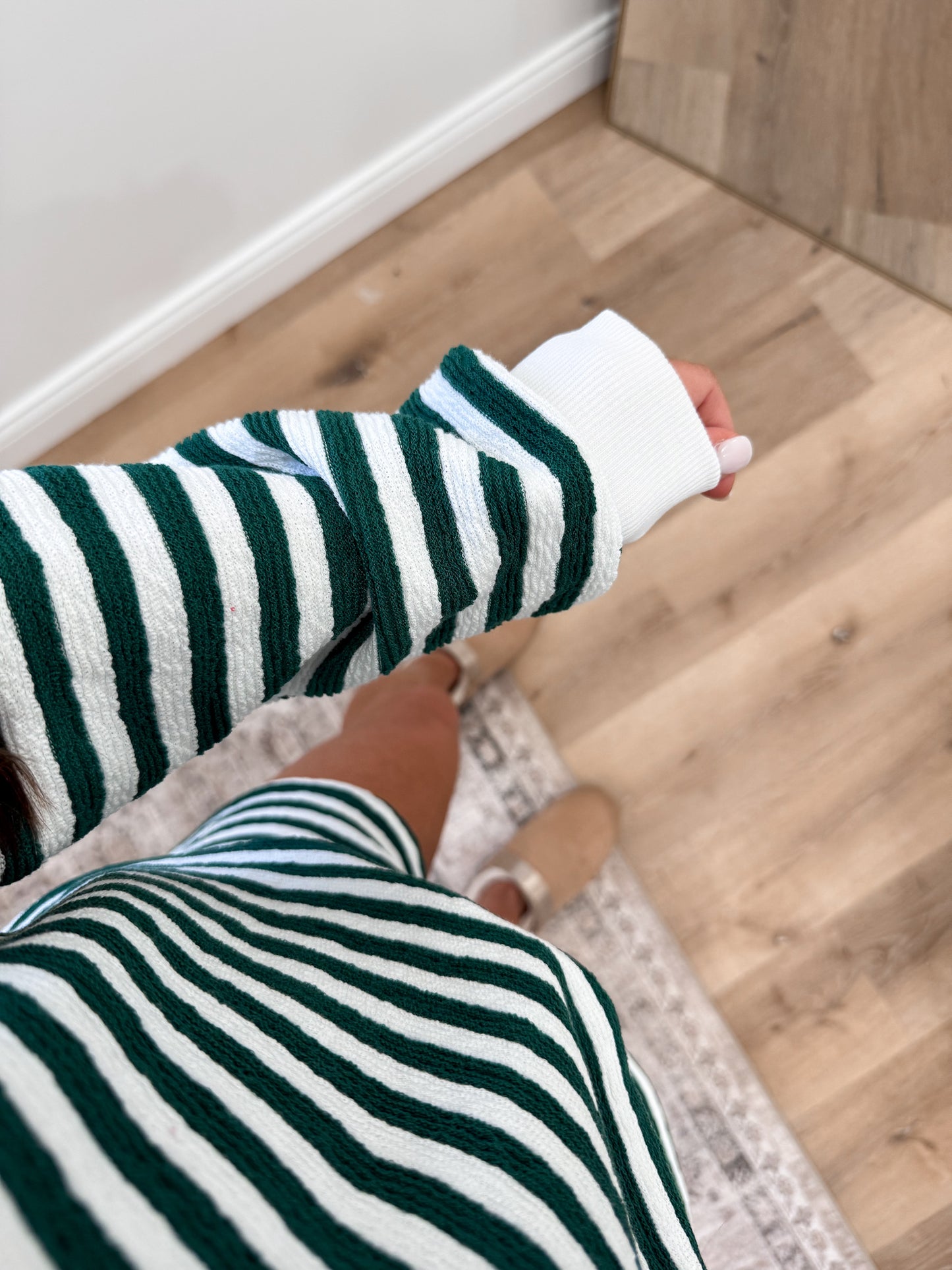 Cozy Season Striped Set