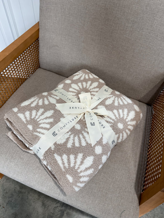 Cozy luxe blanket - neutral