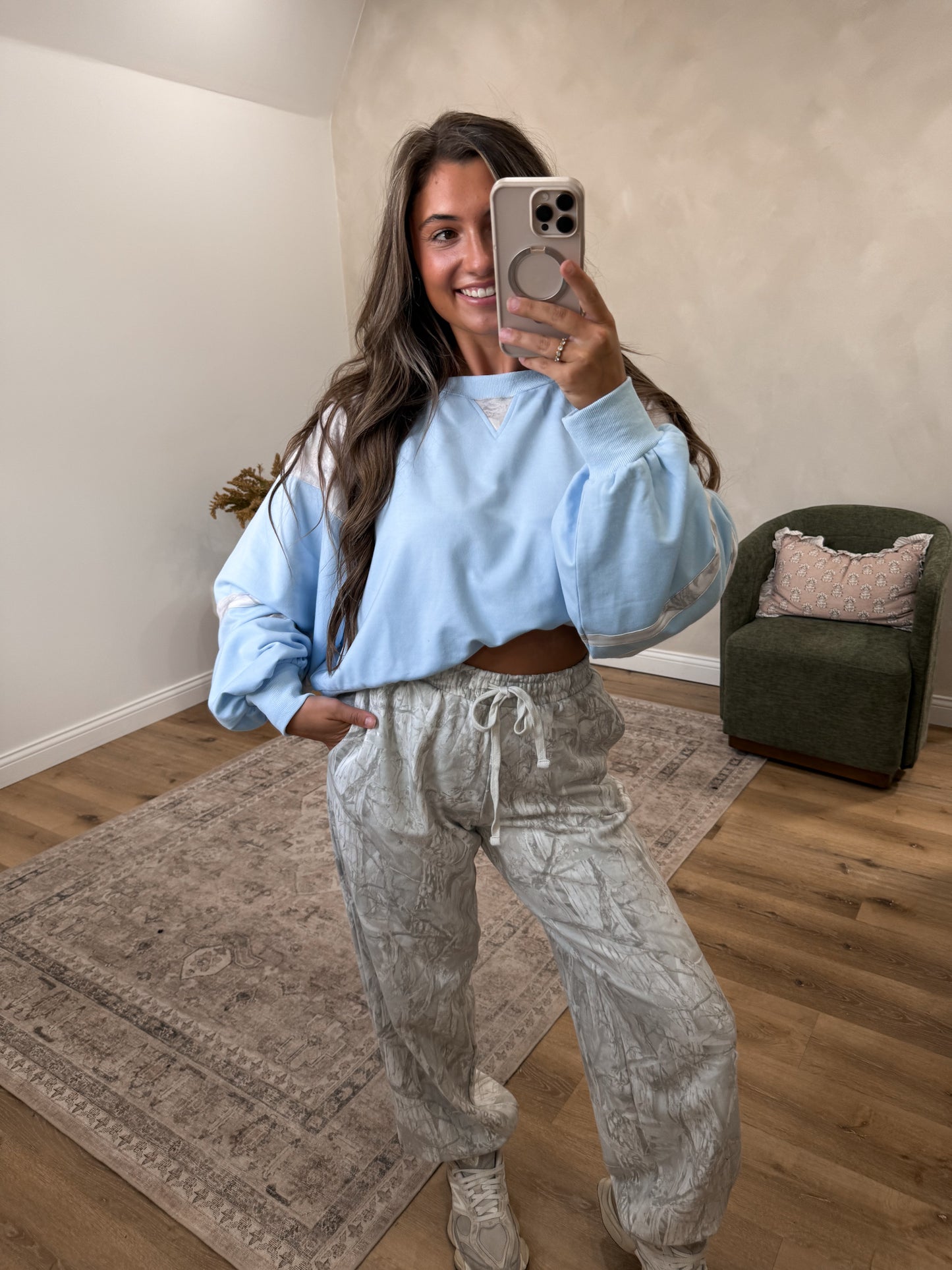 Badlands Camo Joggers - gray