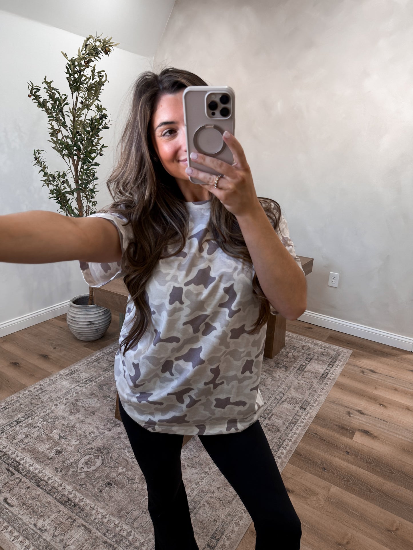 The Callie Duck Camo Tee