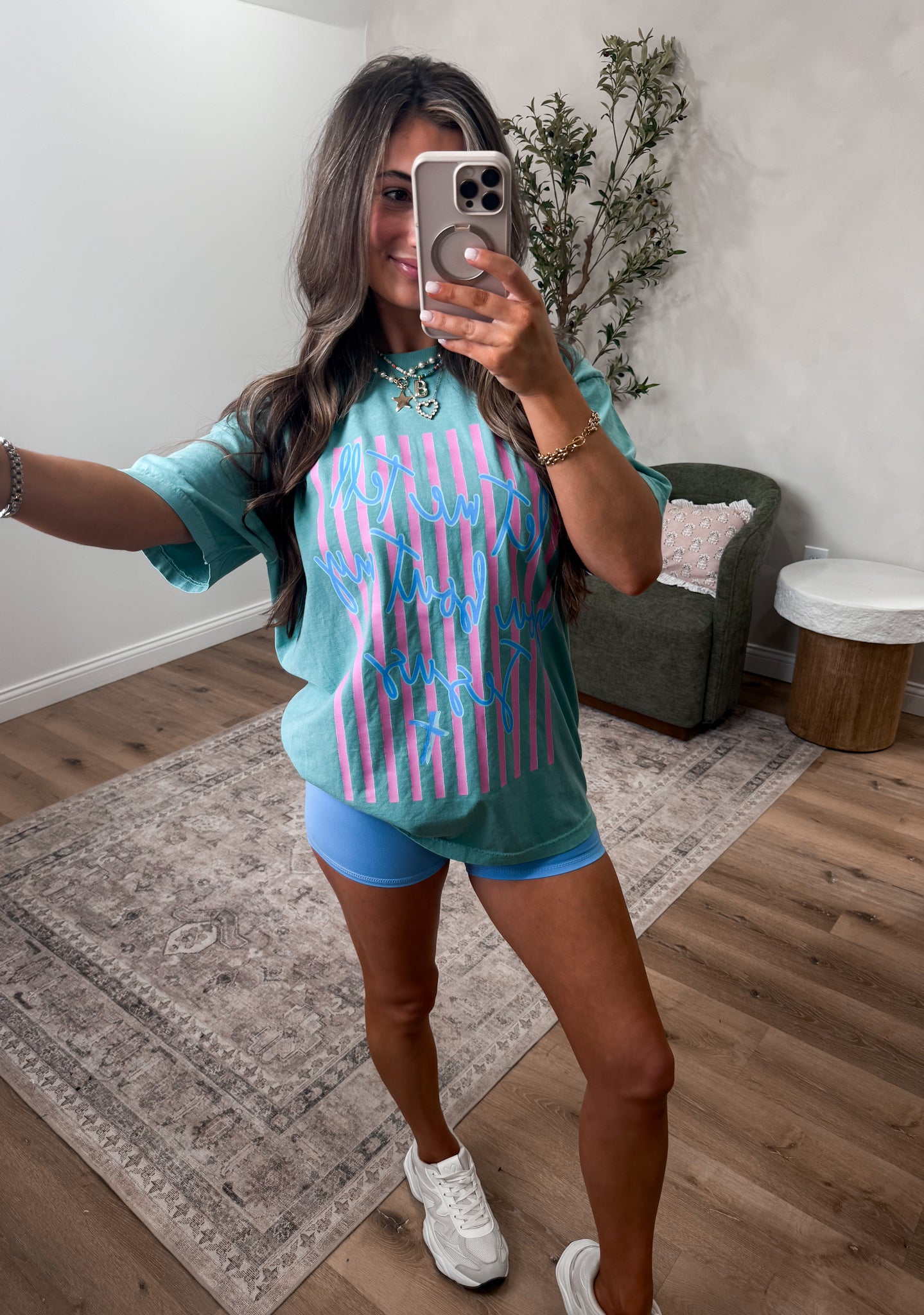 My Jesus Graphic Tee - seafoam