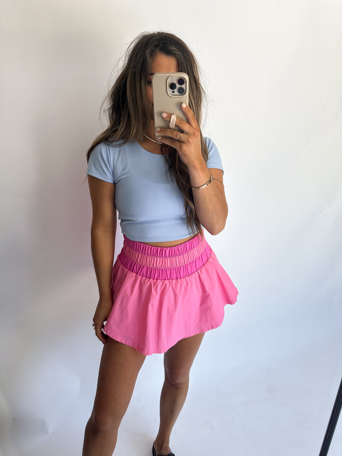 Color Block Sporty Skort