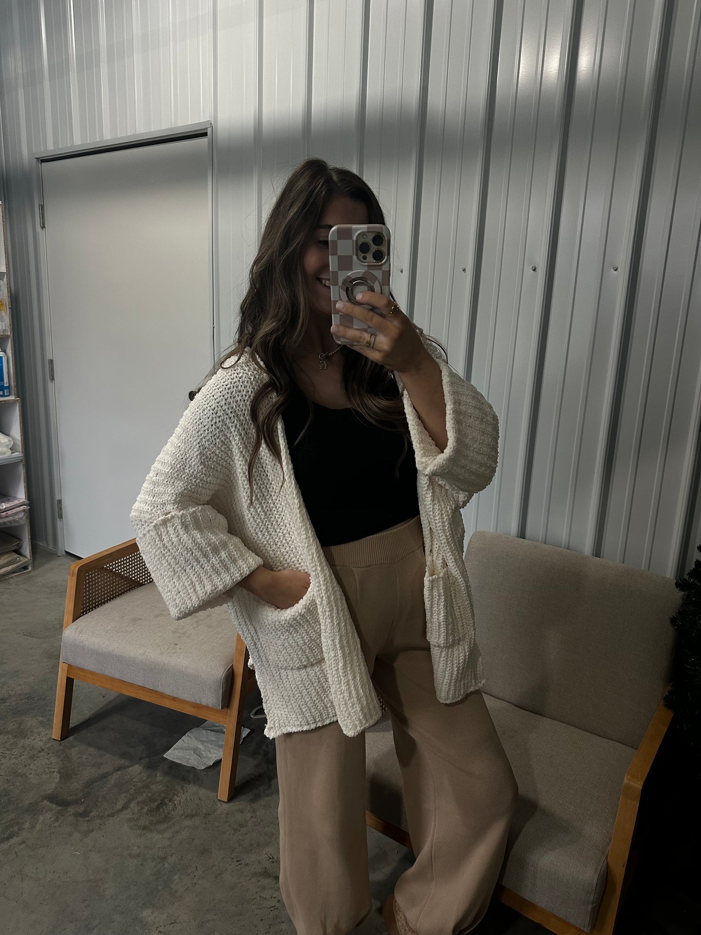 Teddie Cardigan- Cream