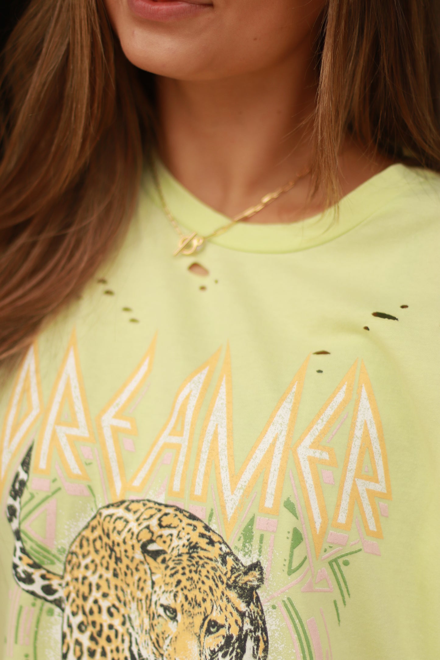 Neon Yellow Dreamer Tee