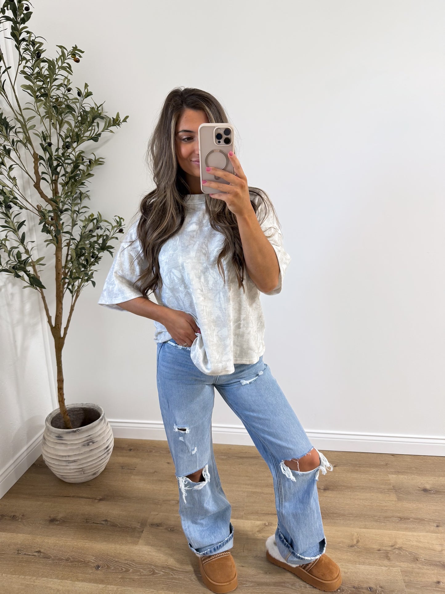 Cedar Smoke Camo Tee