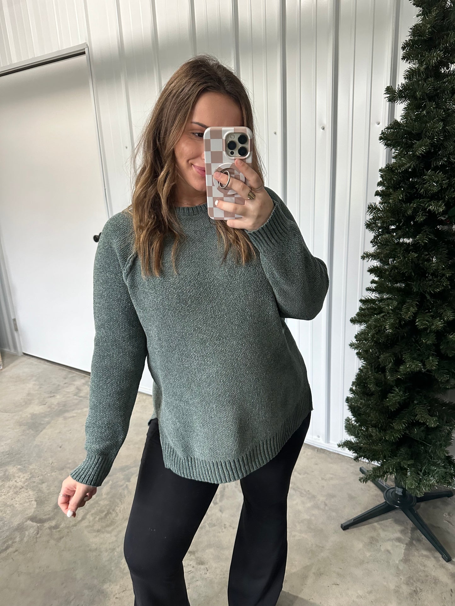 Christina Sweater - Ash Jade