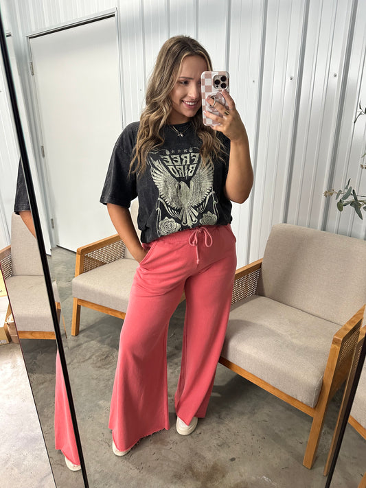 Halsey Lounge Pants- Vintage Tomatoe